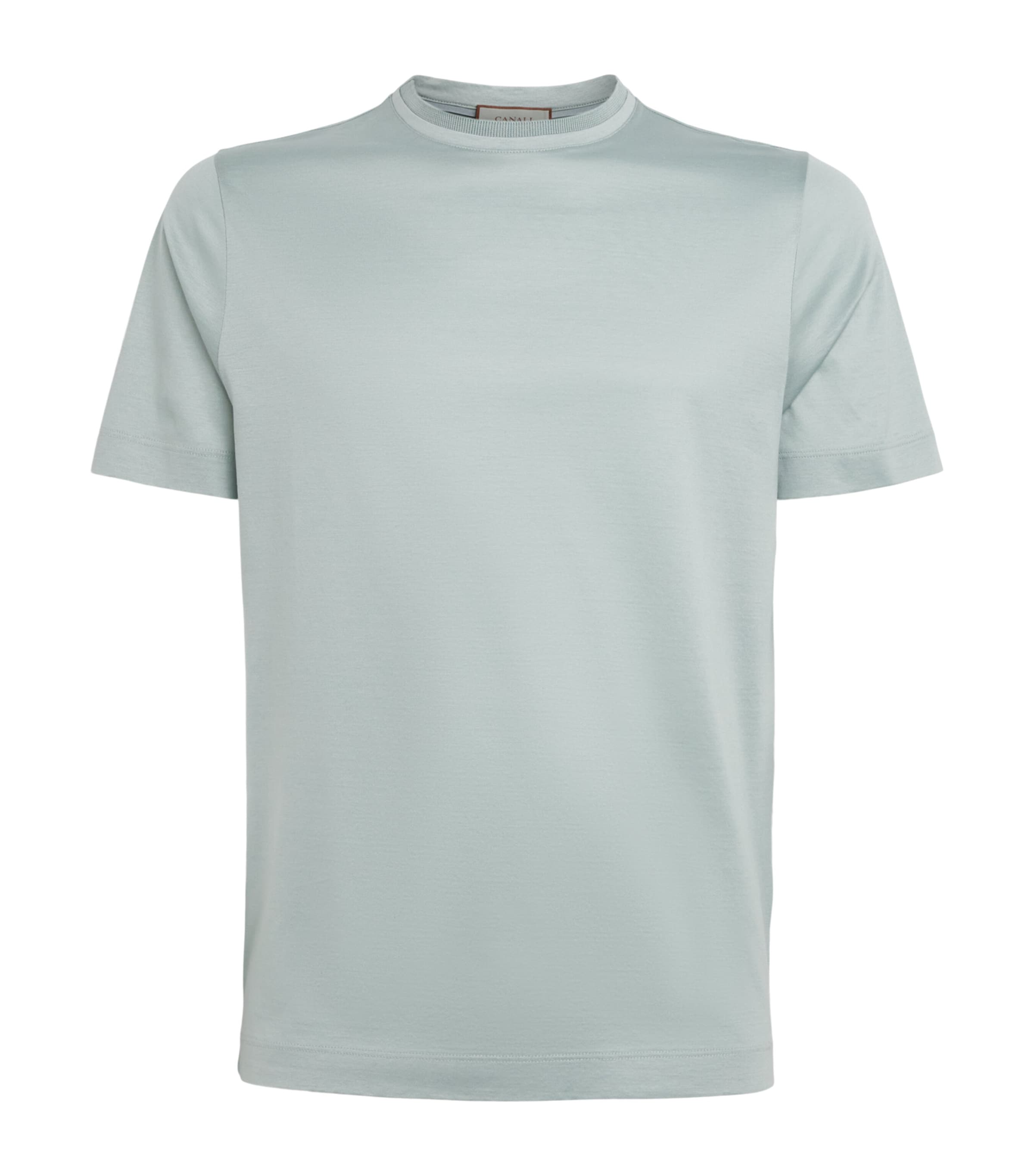 Cotton Double-Neck T-Shirt