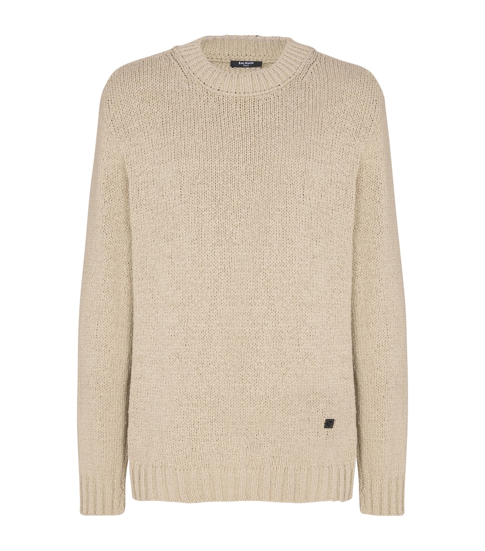 Cotton Crew-Neck Sweater