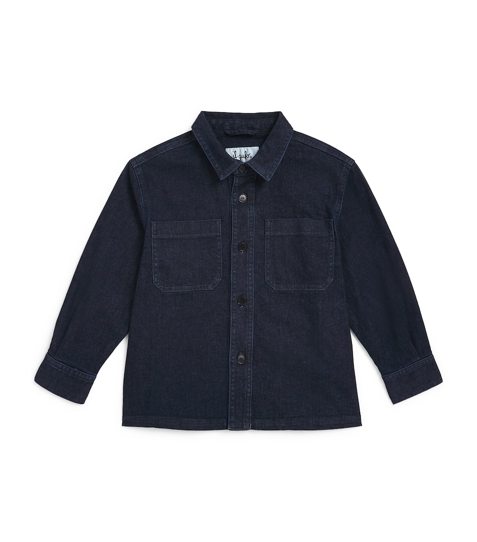 Denim Twin-Pocket Overshirt (3-12 Years)