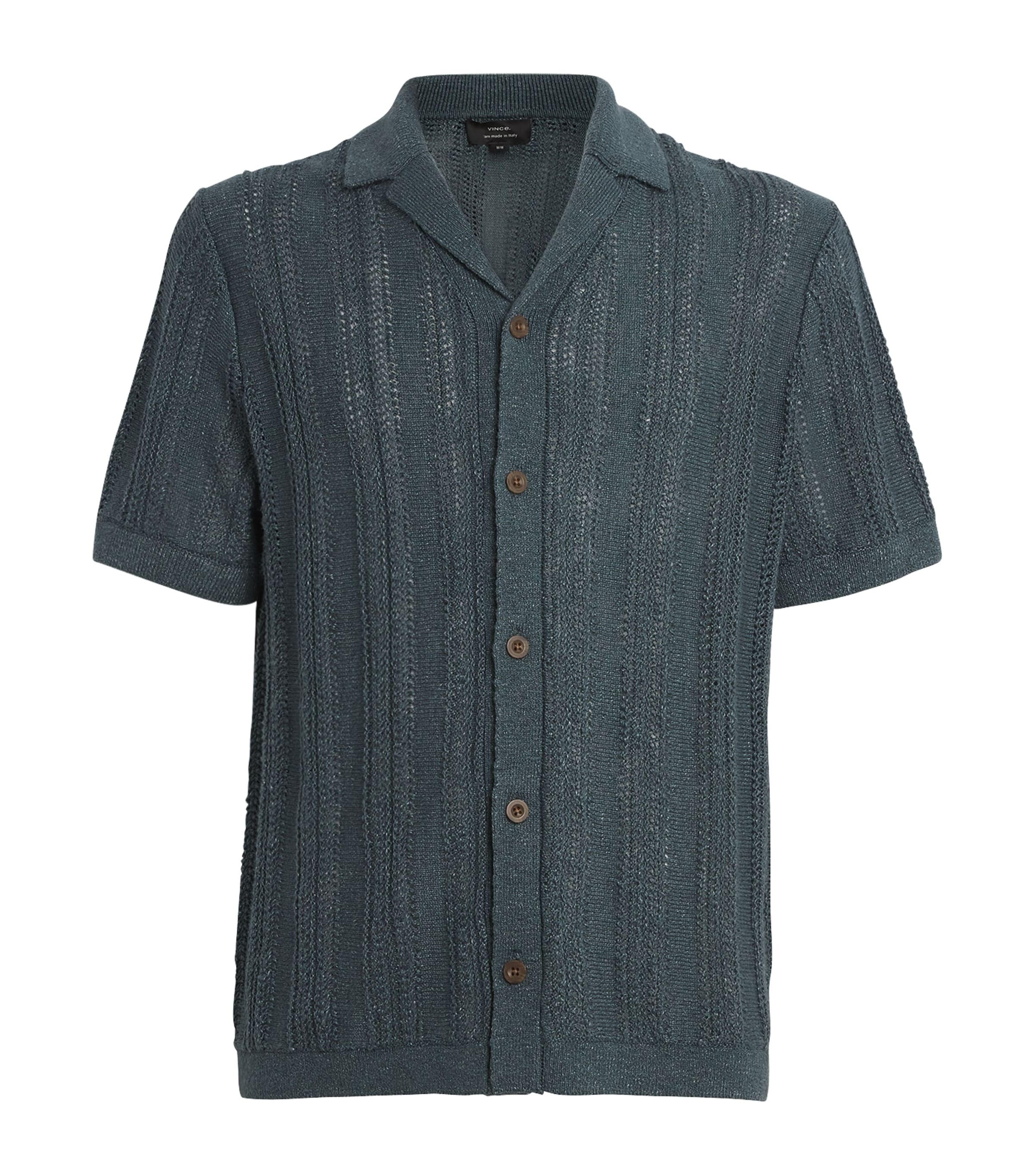 Crochet Cabana Shirt