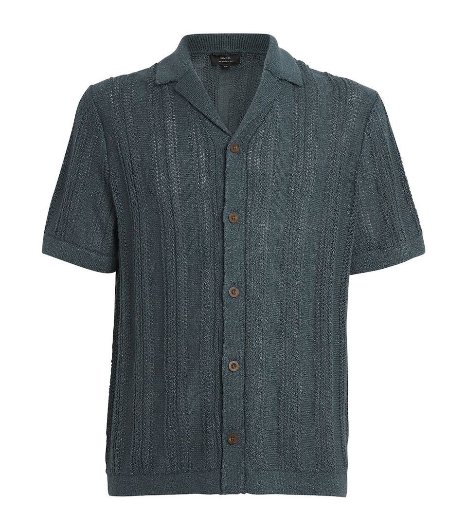 Crochet Cabana Shirt