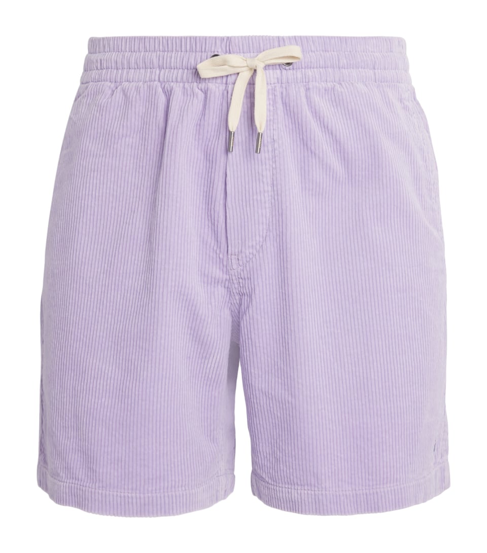 Polo Ralph Lauren Mens Cotton Corduroy Polo Prepster Shorts Spring Iris