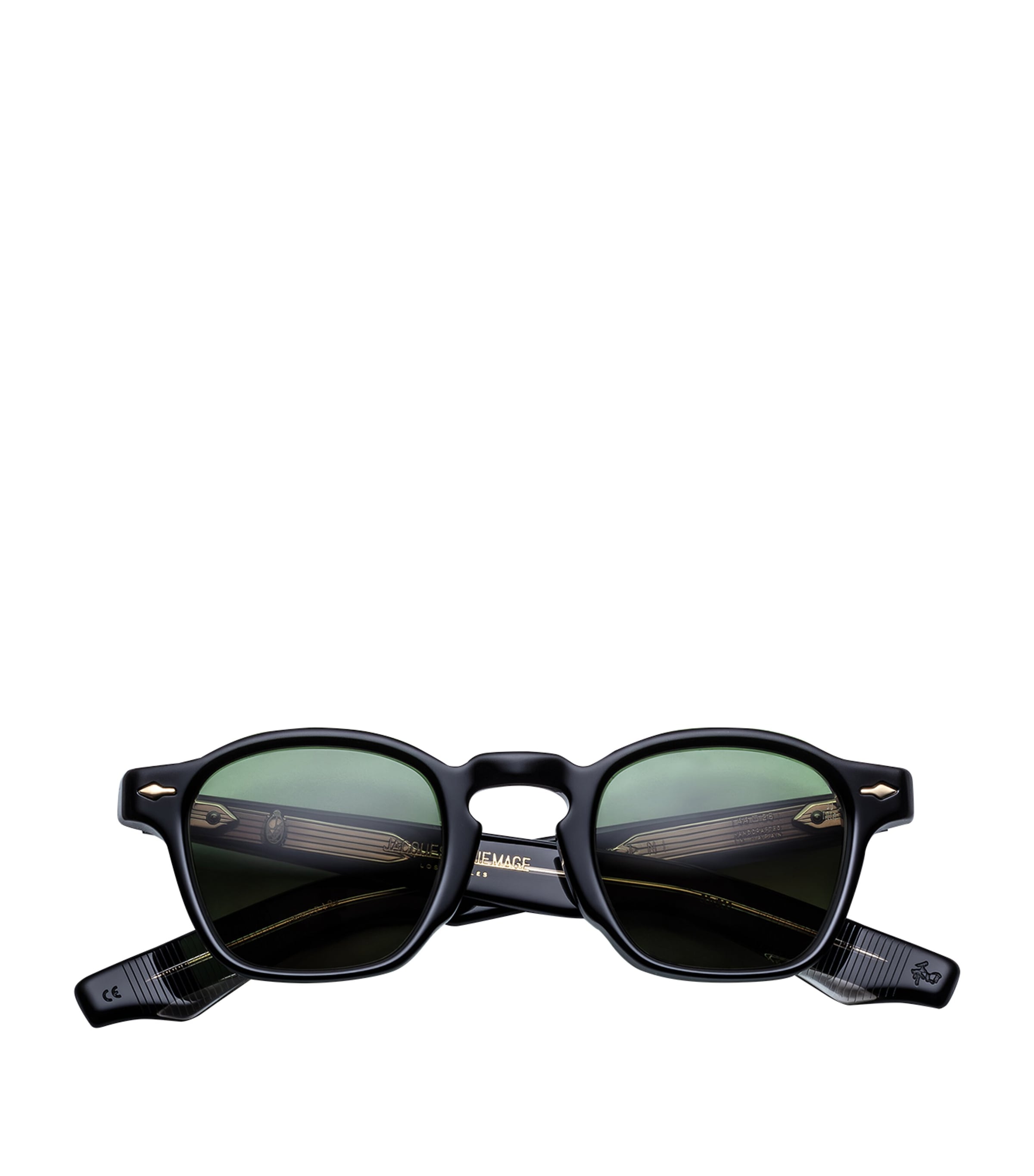 Jacques Marie Mage Acetate Zephirin Sunglasses Emerald