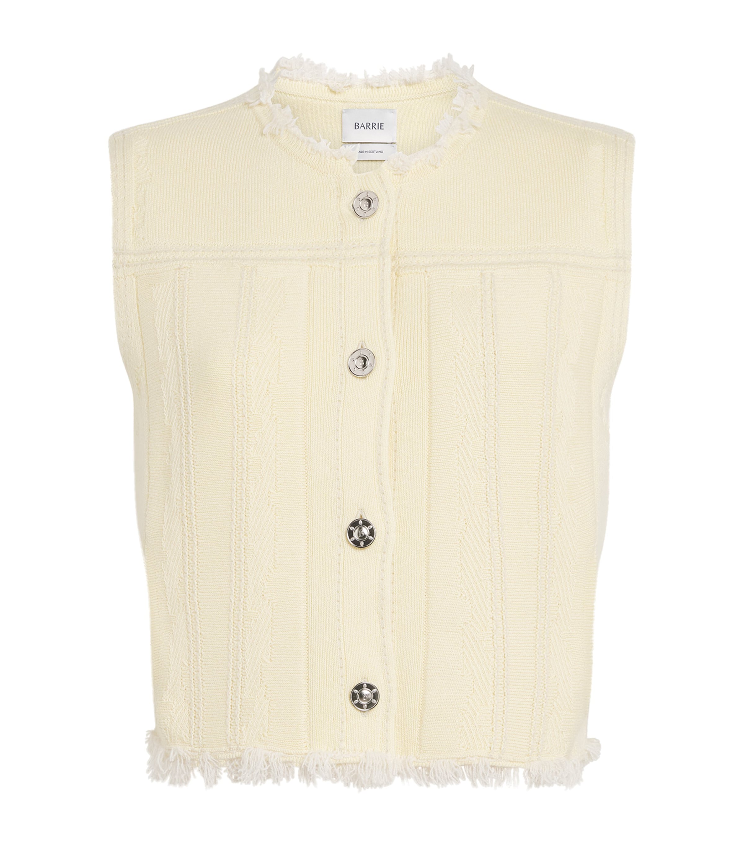 Cashmere-Cotton Denim Jacket