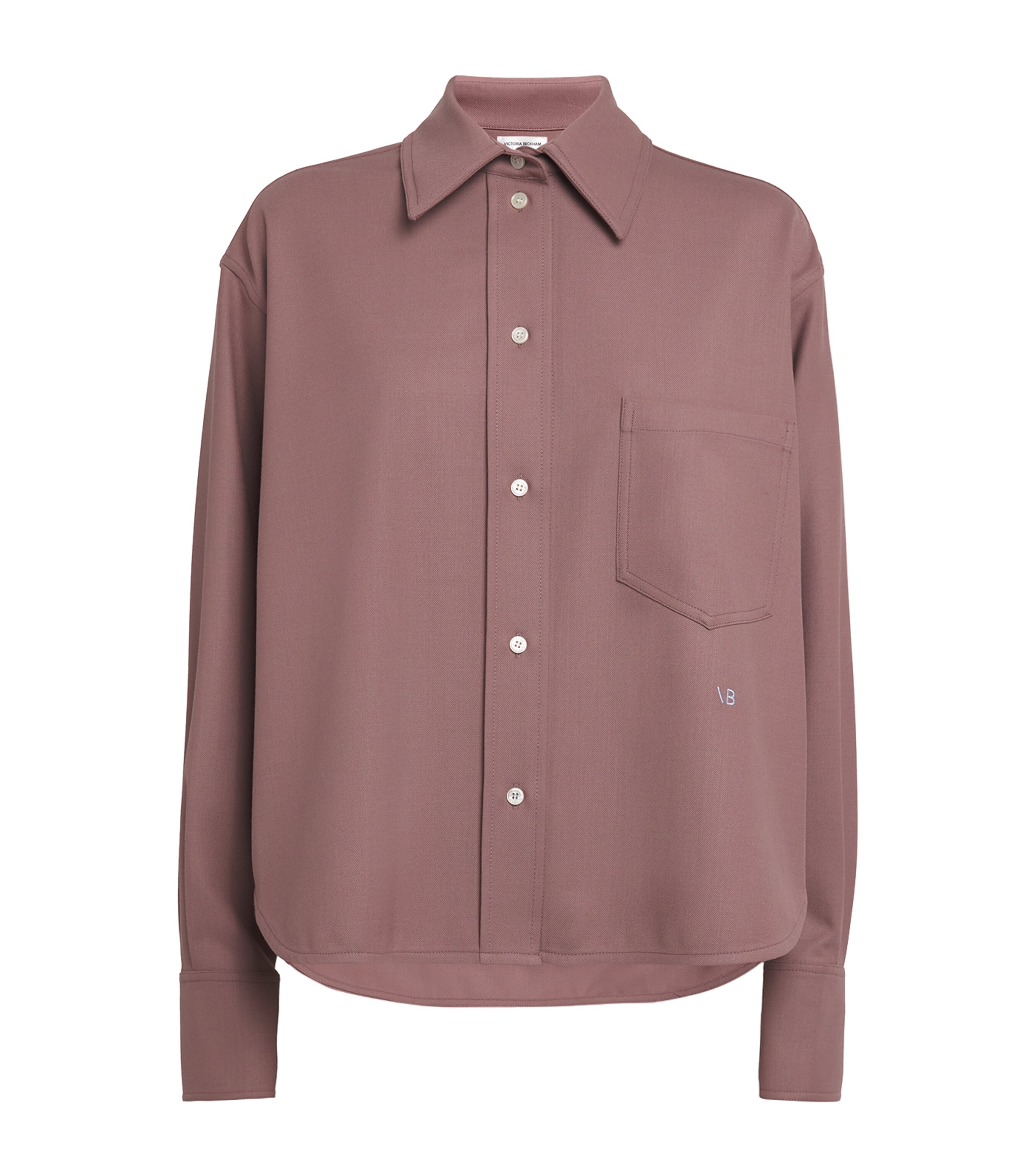 Cropped Long-Sleeve Shirt