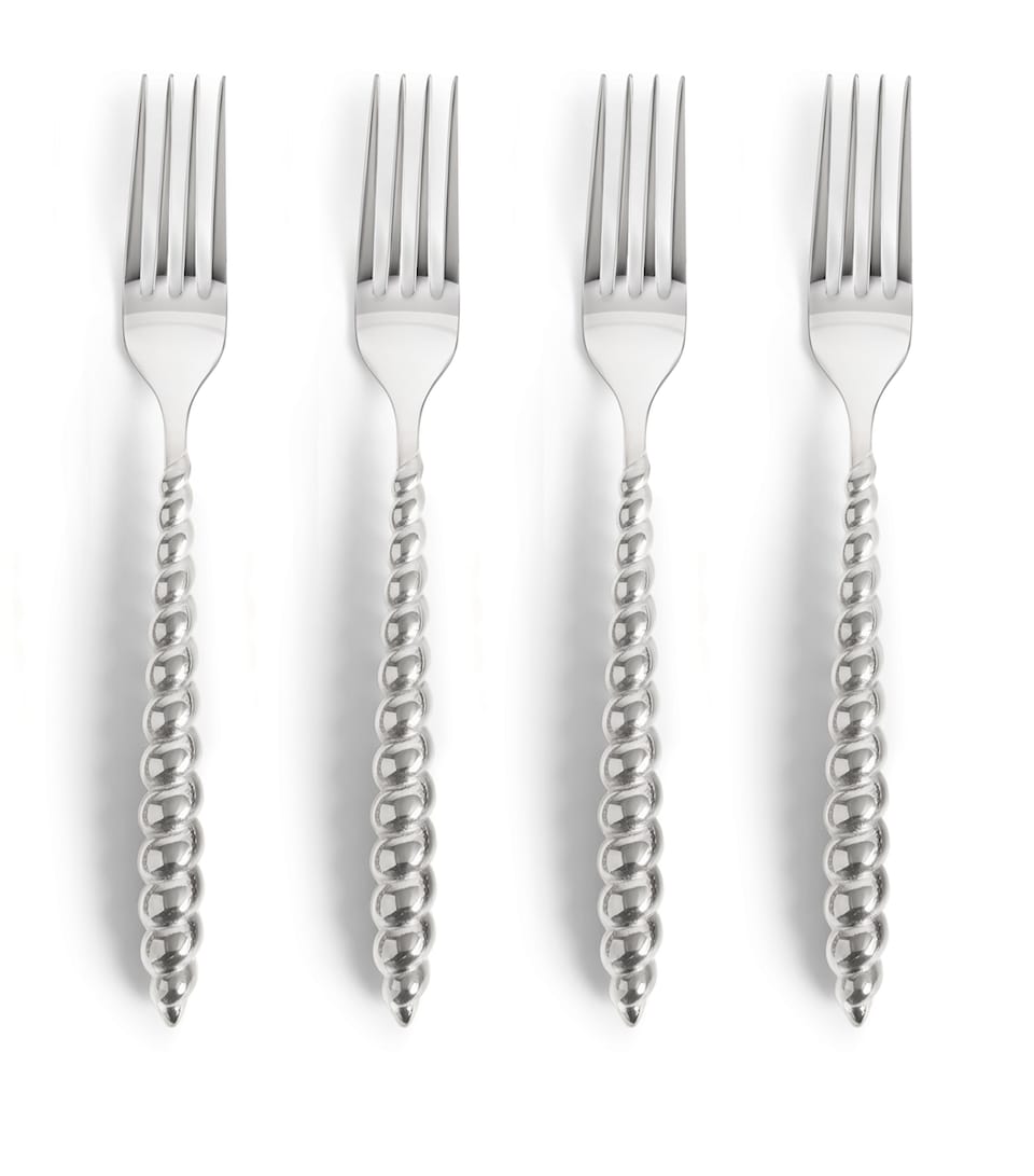 L'Objet x Jessica McCormack Stainless Steel Luncheon Forks (Set of 4)