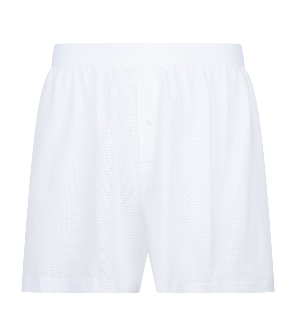 Cellular Cotton Boxer Shorts