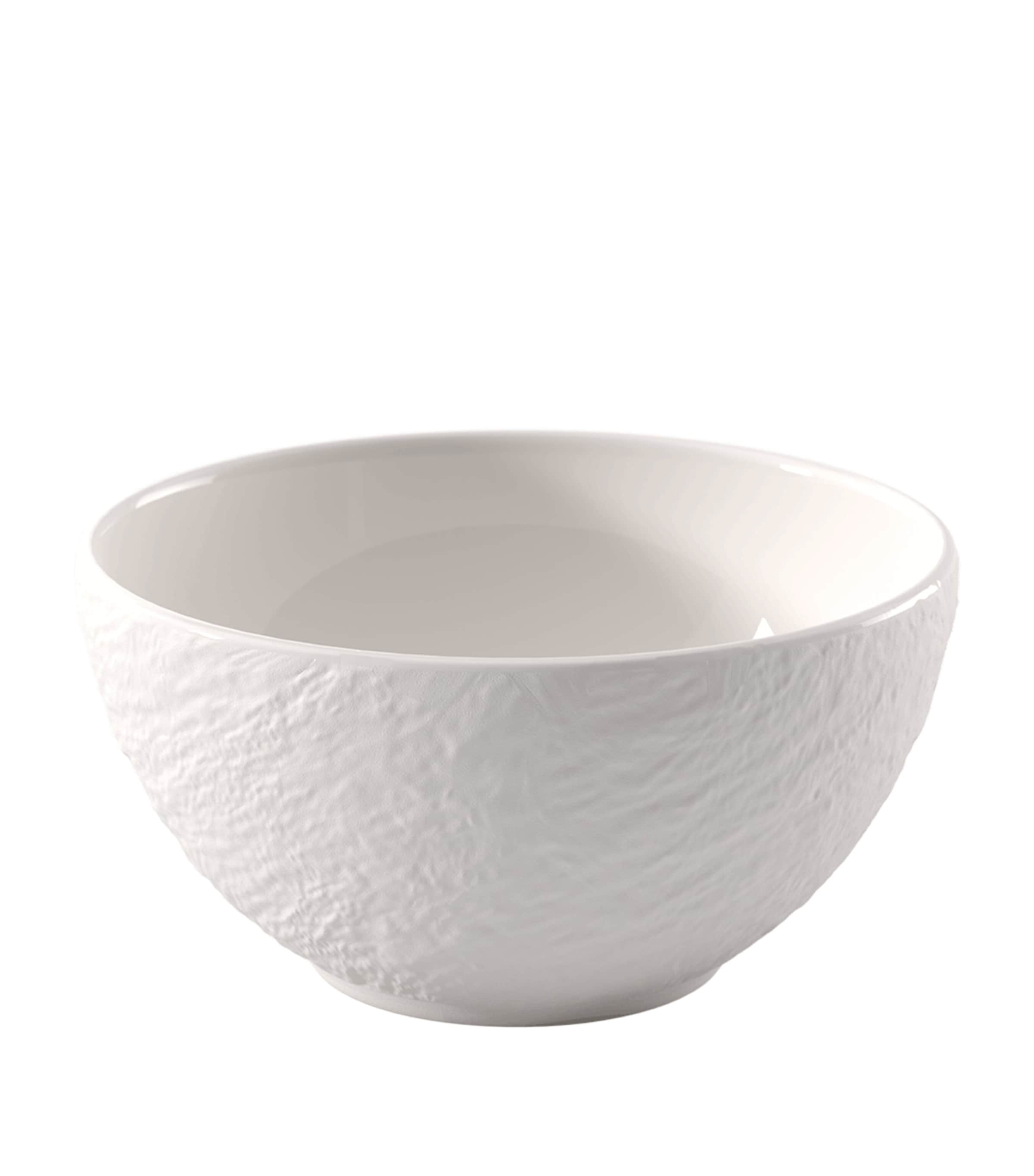 Villeroy & Boch Manufacture Rock Blanc Cereal Bowl (14cm) White