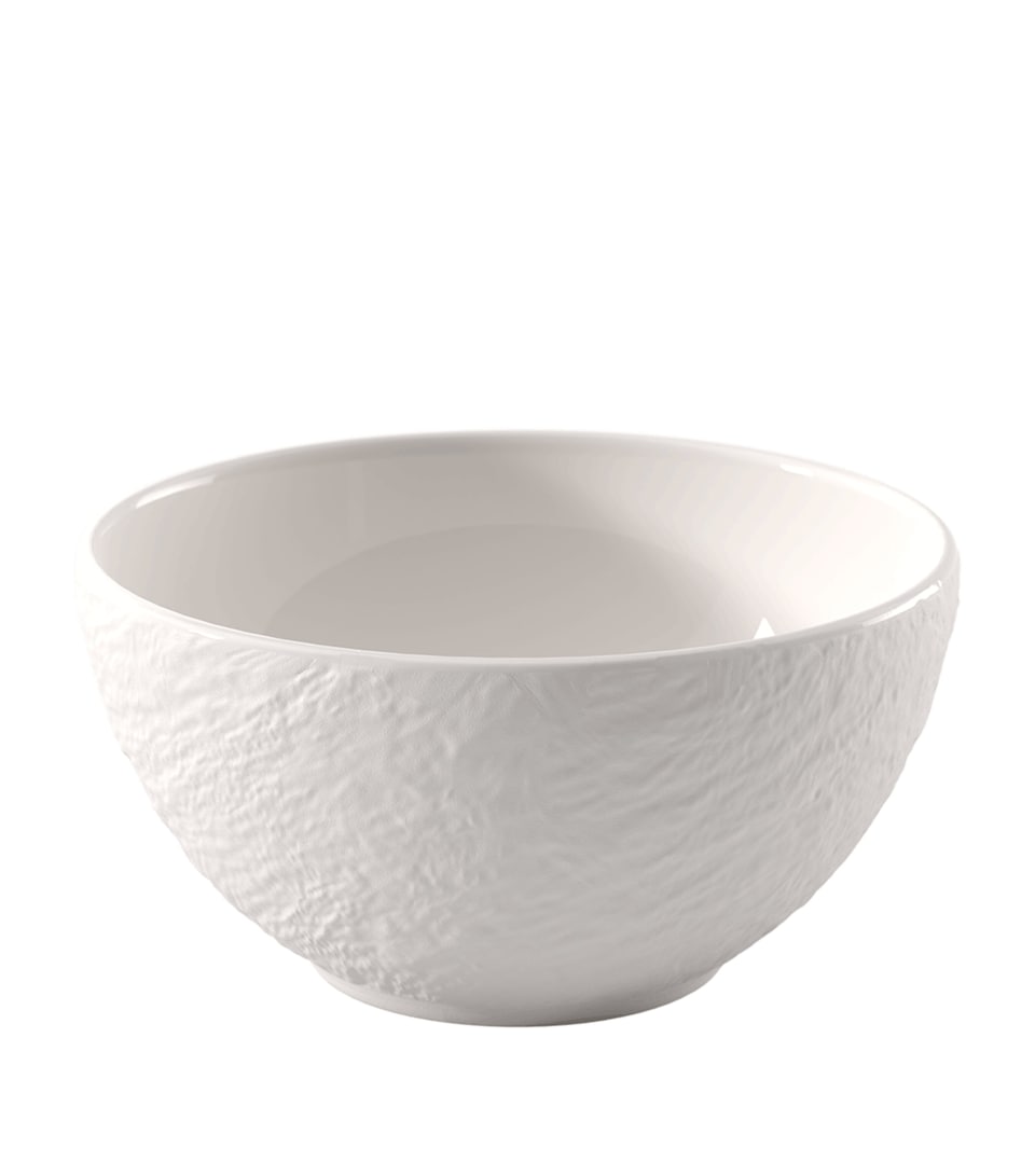 Villeroy & Boch Manufacture Rock Blanc Cereal Bowl (14cm) White