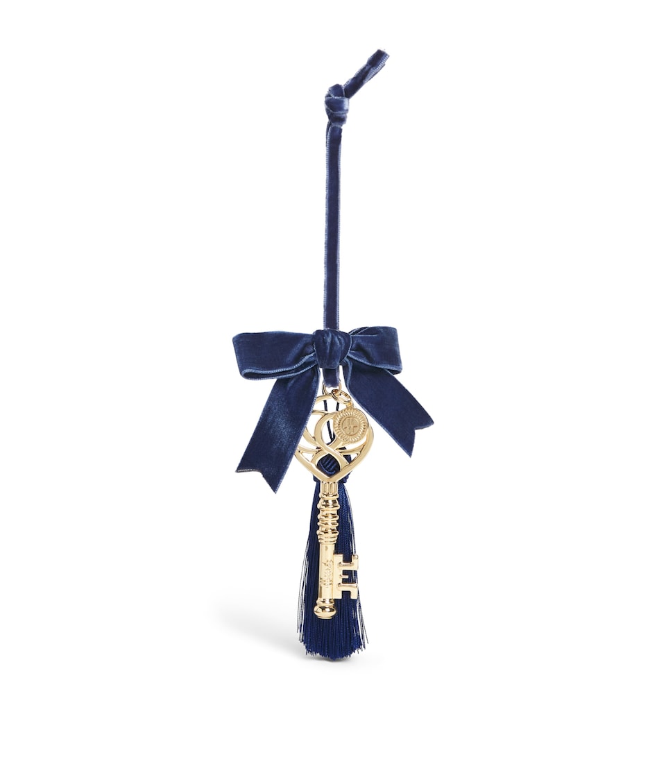 Harrods Velvet Tassel Tree Decoration