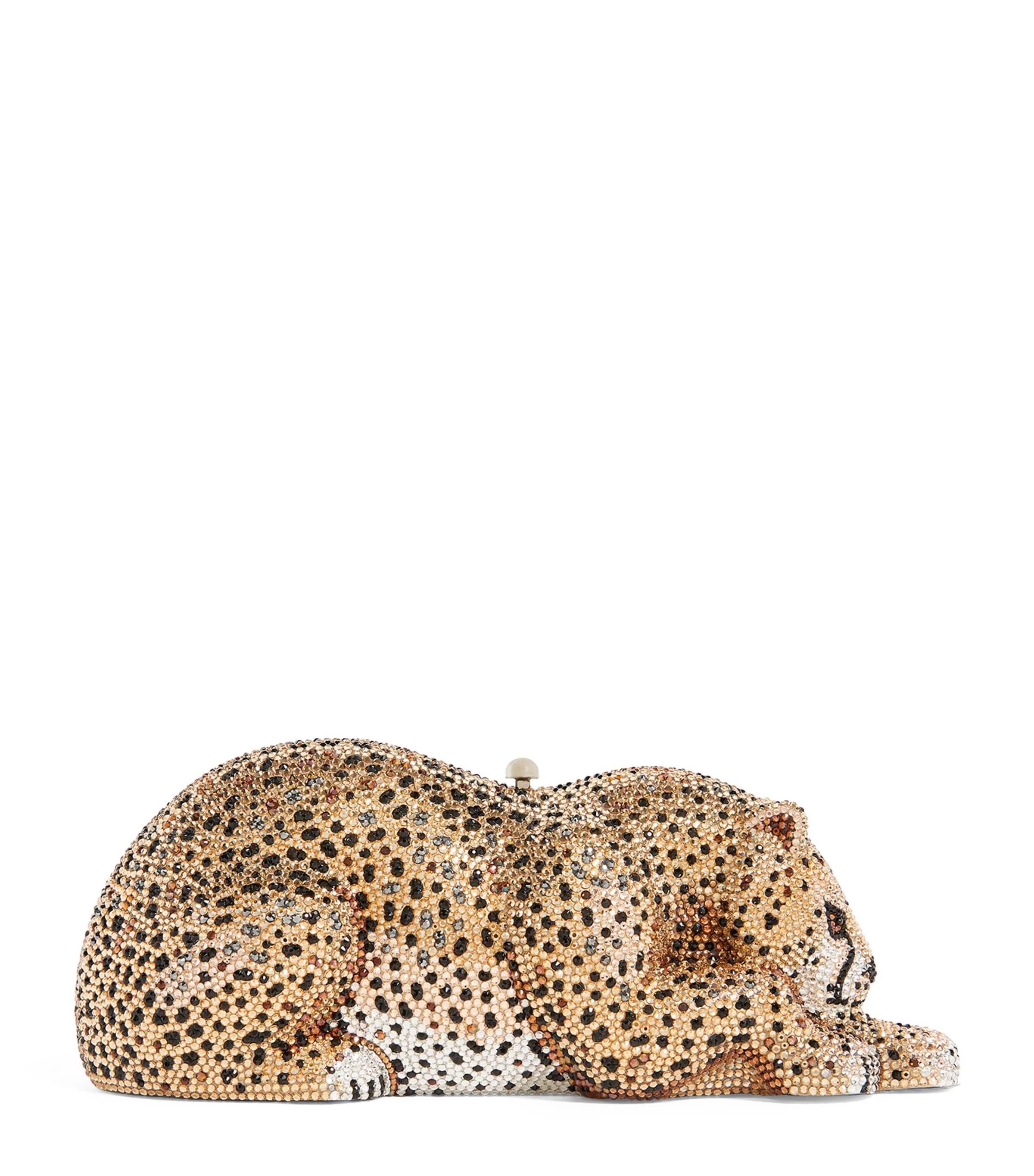 Judith Leiber Wildcat Chiquita Clutch Bag Scemt Multi