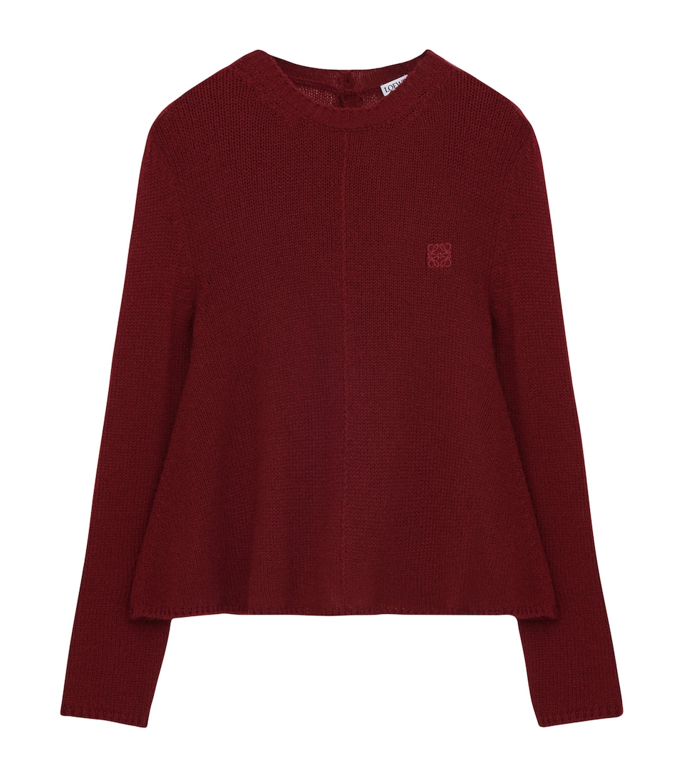 Cashmere-Blend Button-Up Sweater