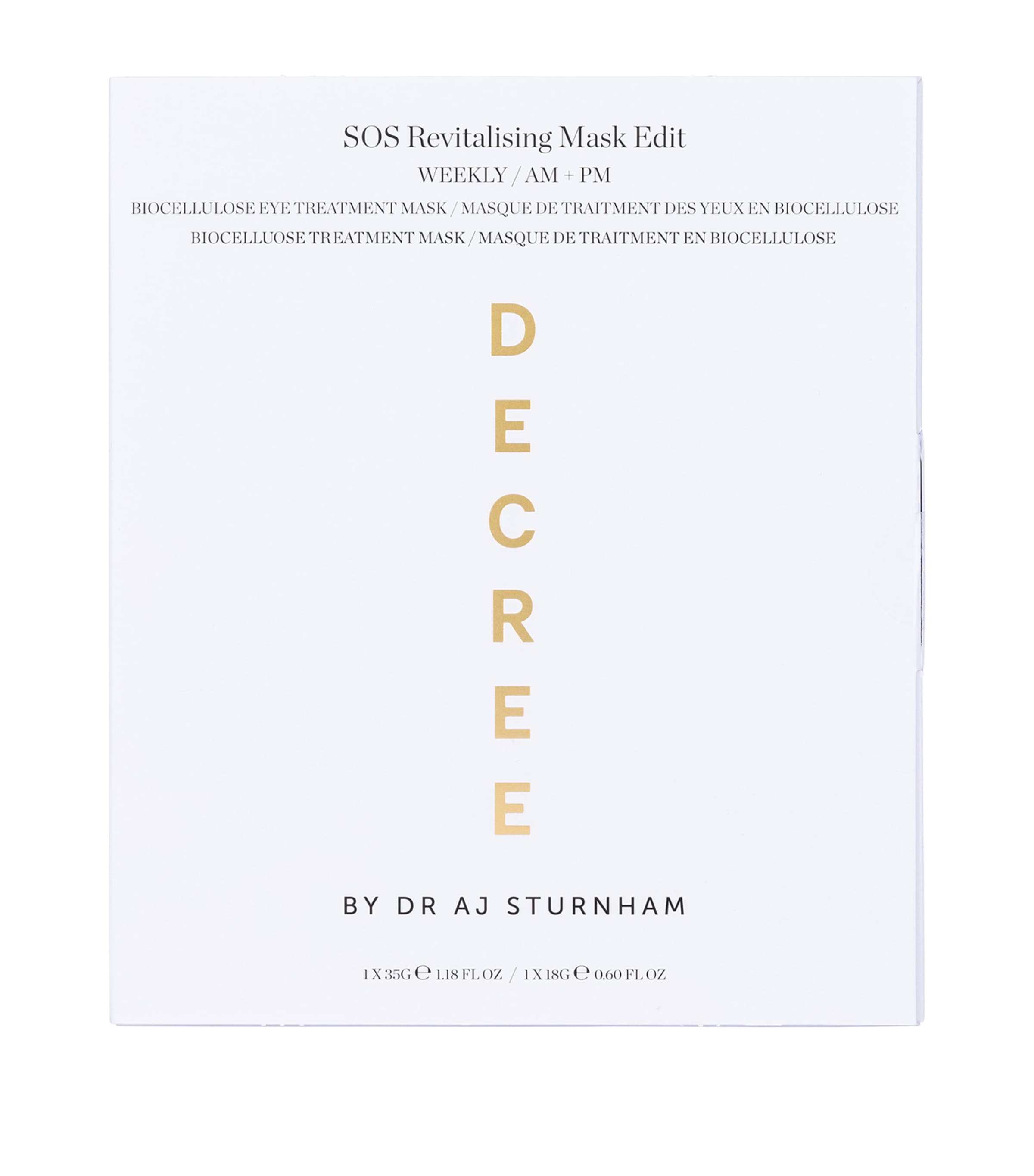 SOS Revitalising Mask Edit