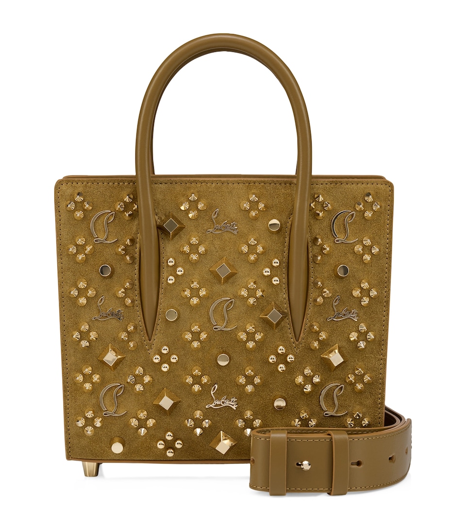 Paloma Mini Suede Top-Handle Bag