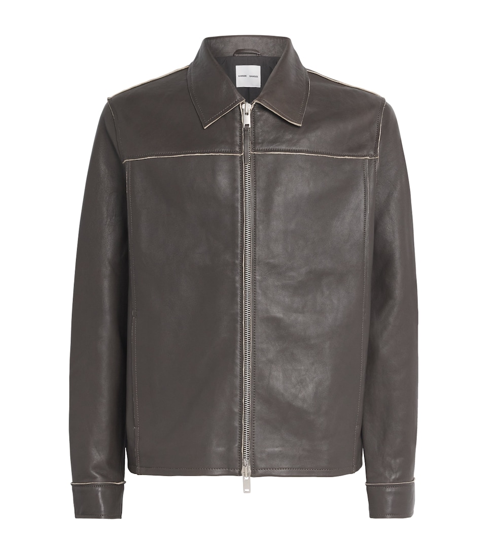 Leather Samilton Jacket