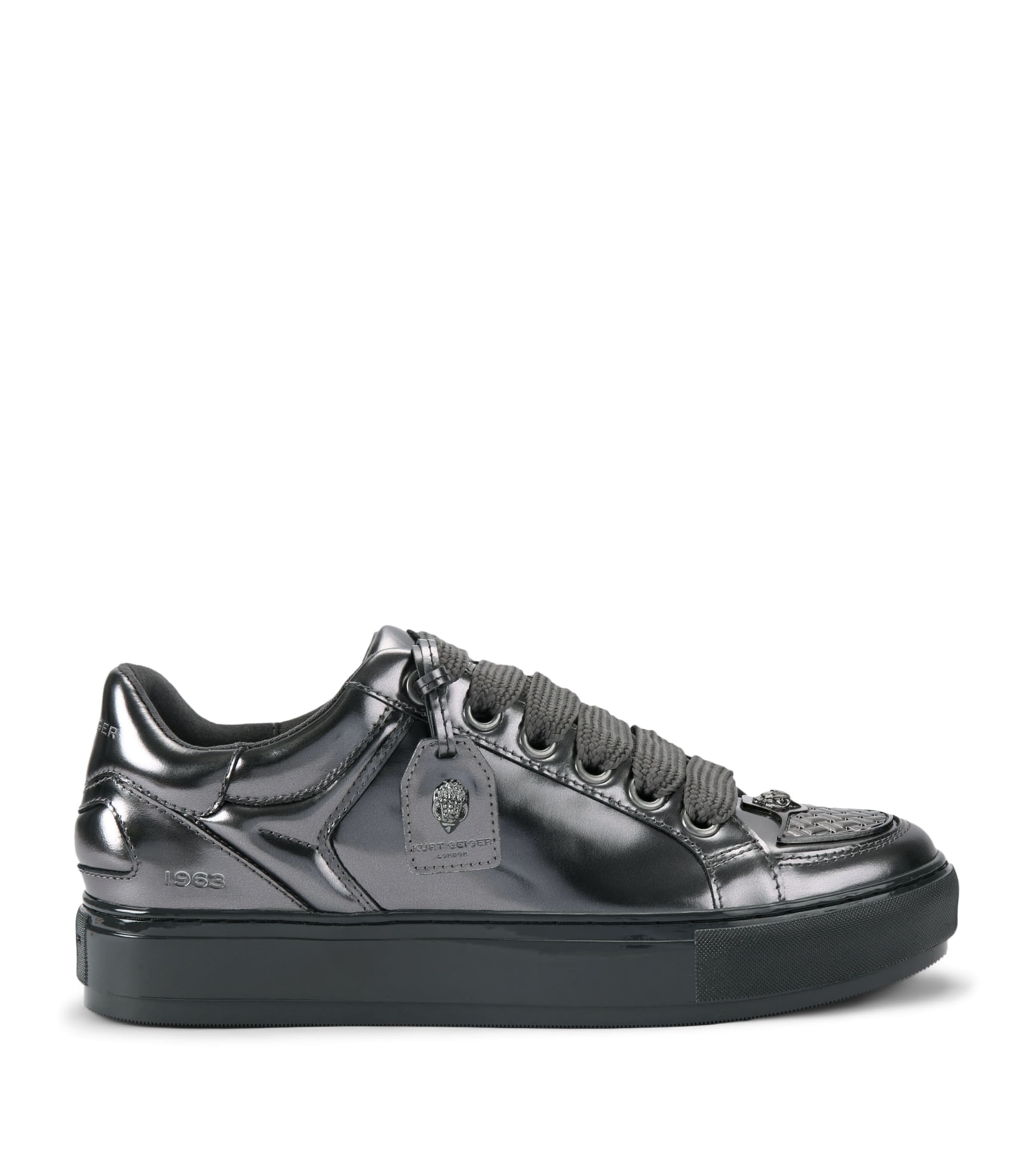 Metallic Leather Southbank Tag Sneakers