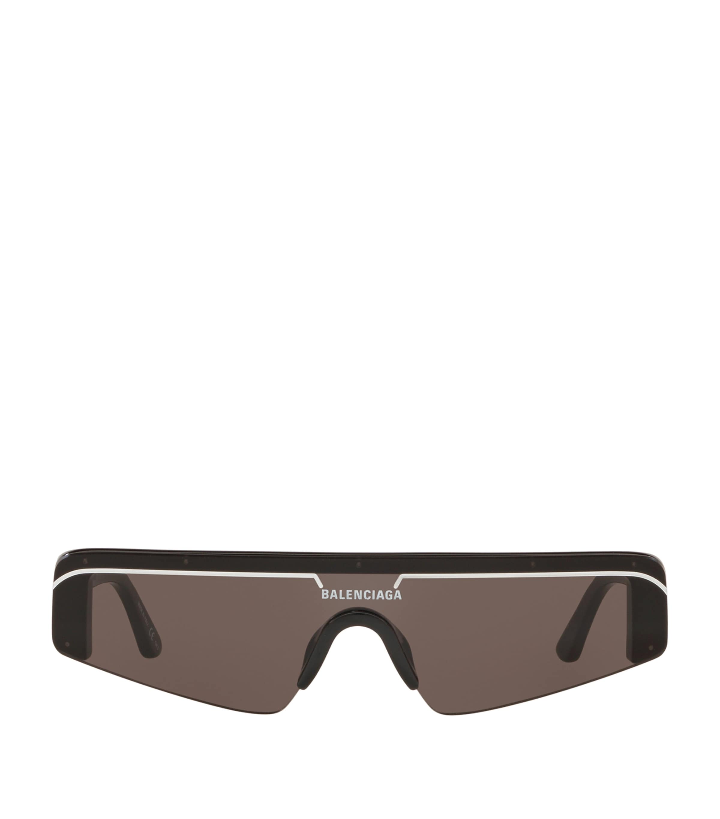 Balenciaga Grey Acetate BB0292S Sunglasses | Harrods US