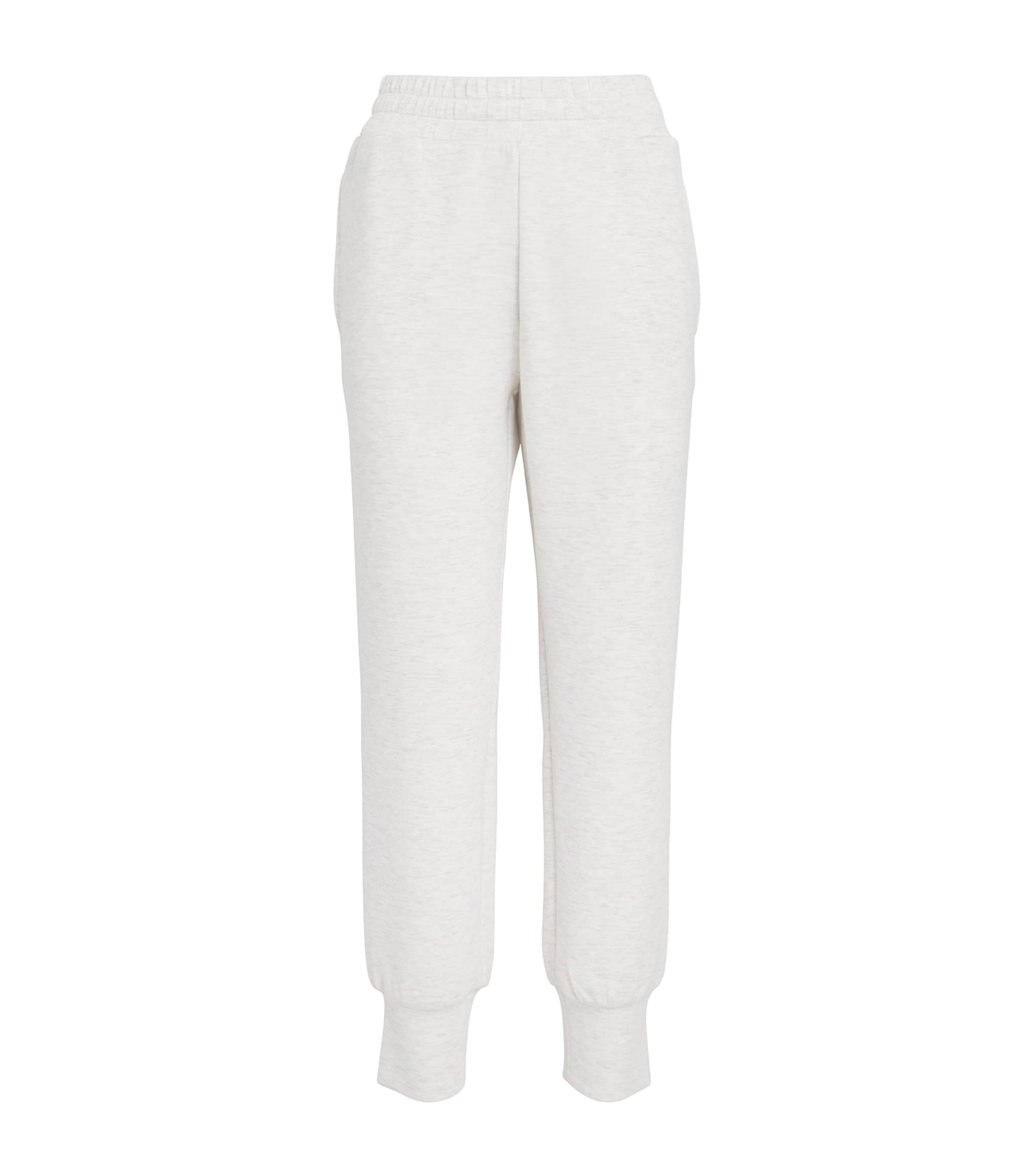 Varley Womens The Slim Cuff Sweatpants Ivory Marl
