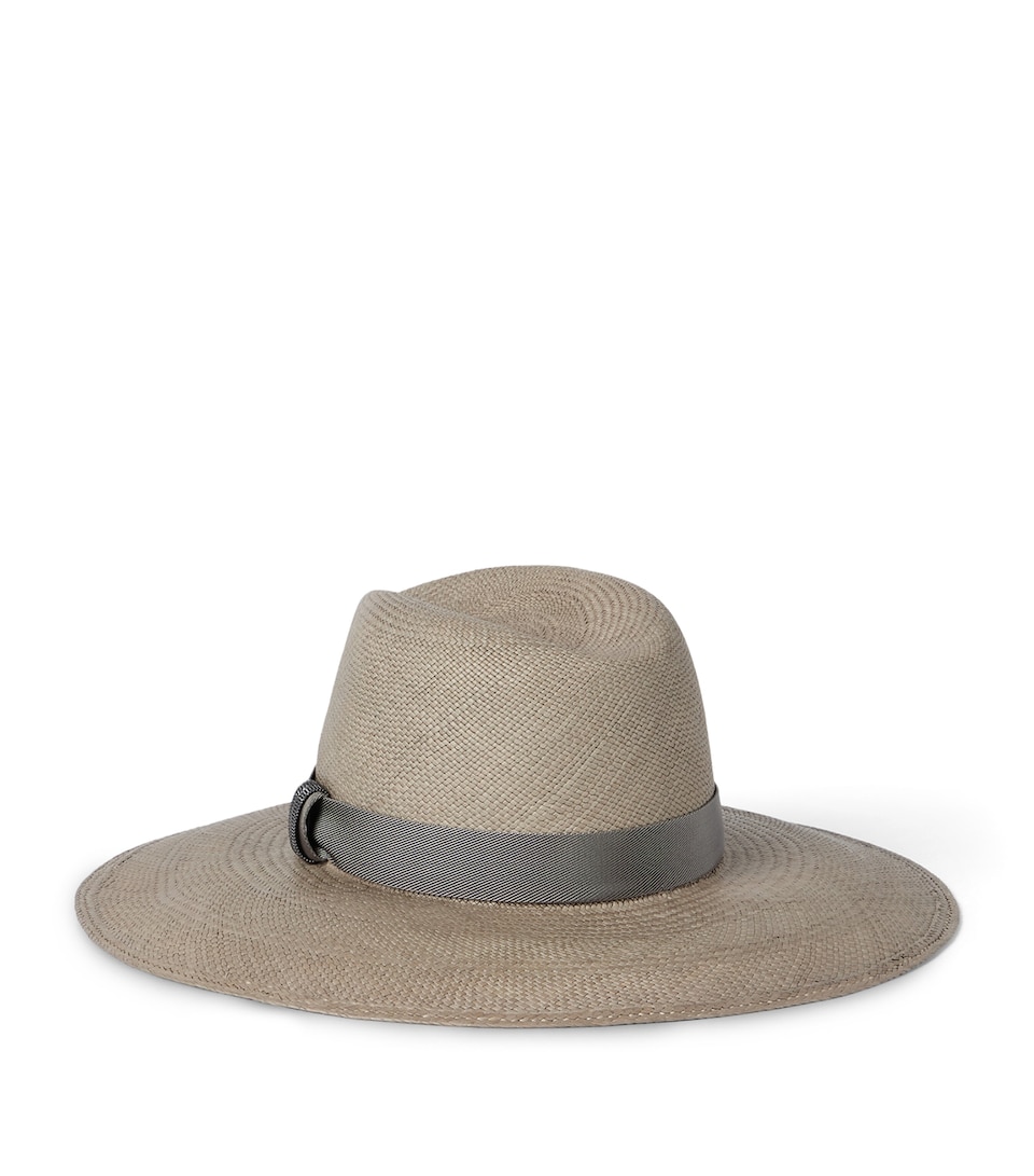 Straw Trilby Hat