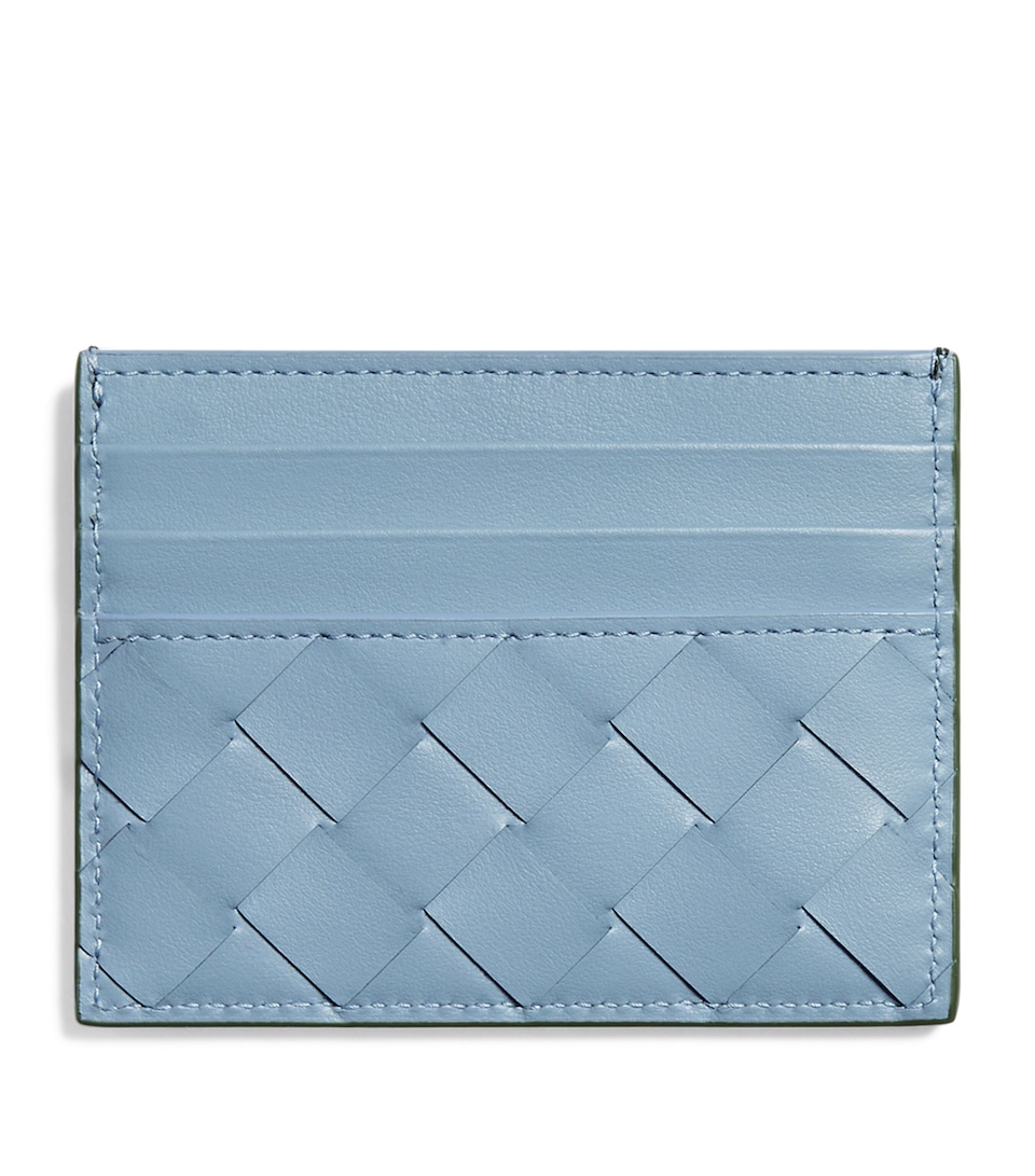 Bottega Veneta Leather Intrecciato Card Holder