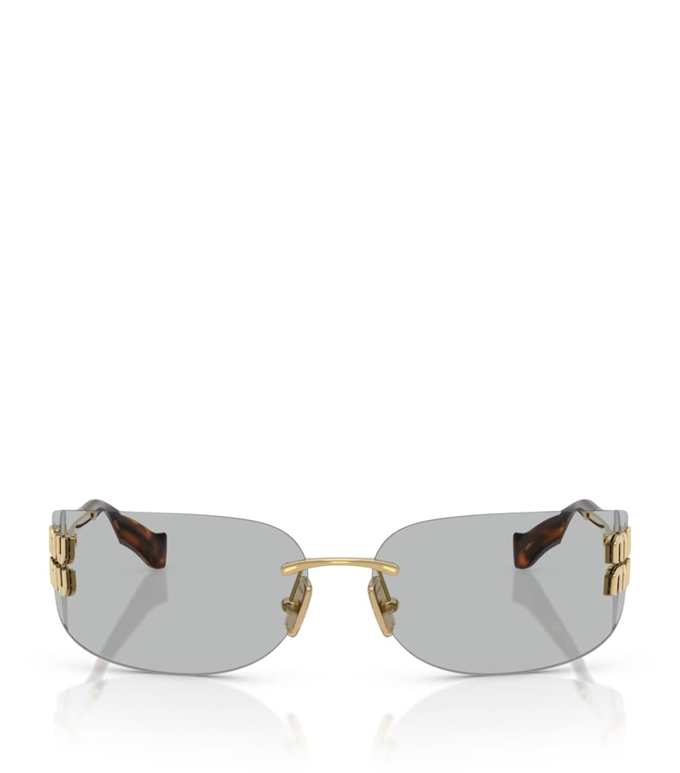 Metal Frameless Sunglasses