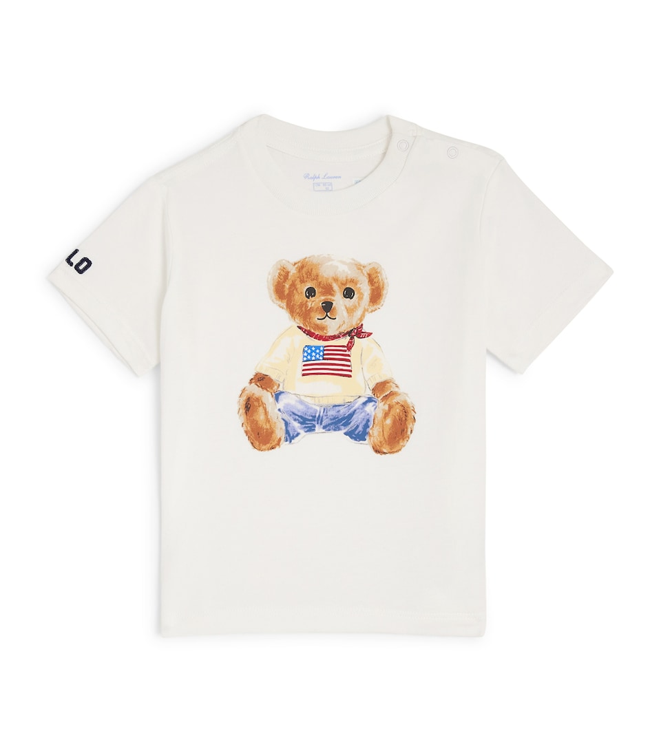 Cotton USA Polo Bear T-Shirt (3-24 Months)