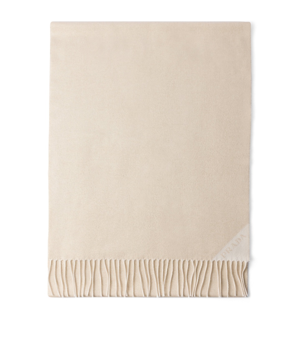 Silk-Cashmere Jacquard Scarf