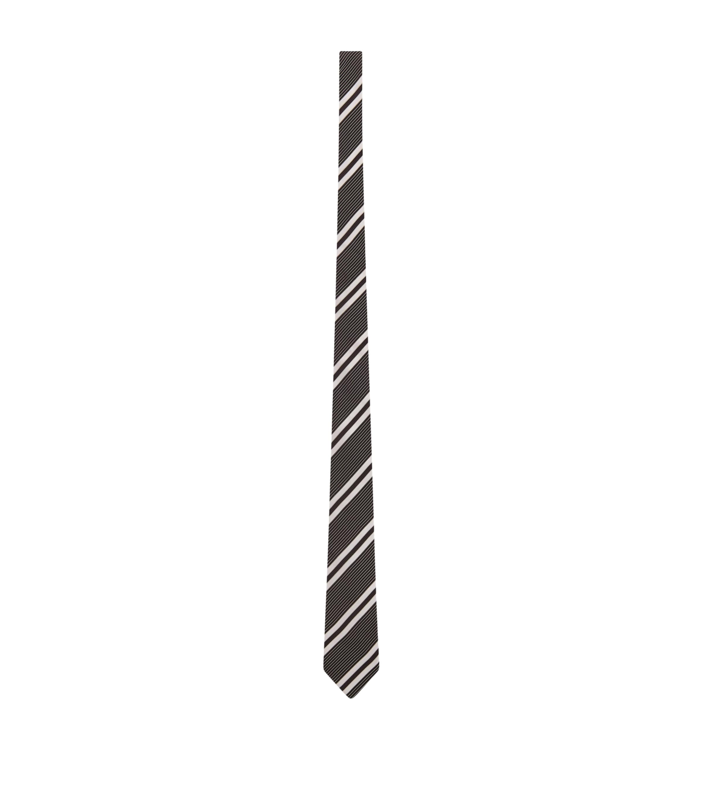 Saint Laurent Silk Striped Tie