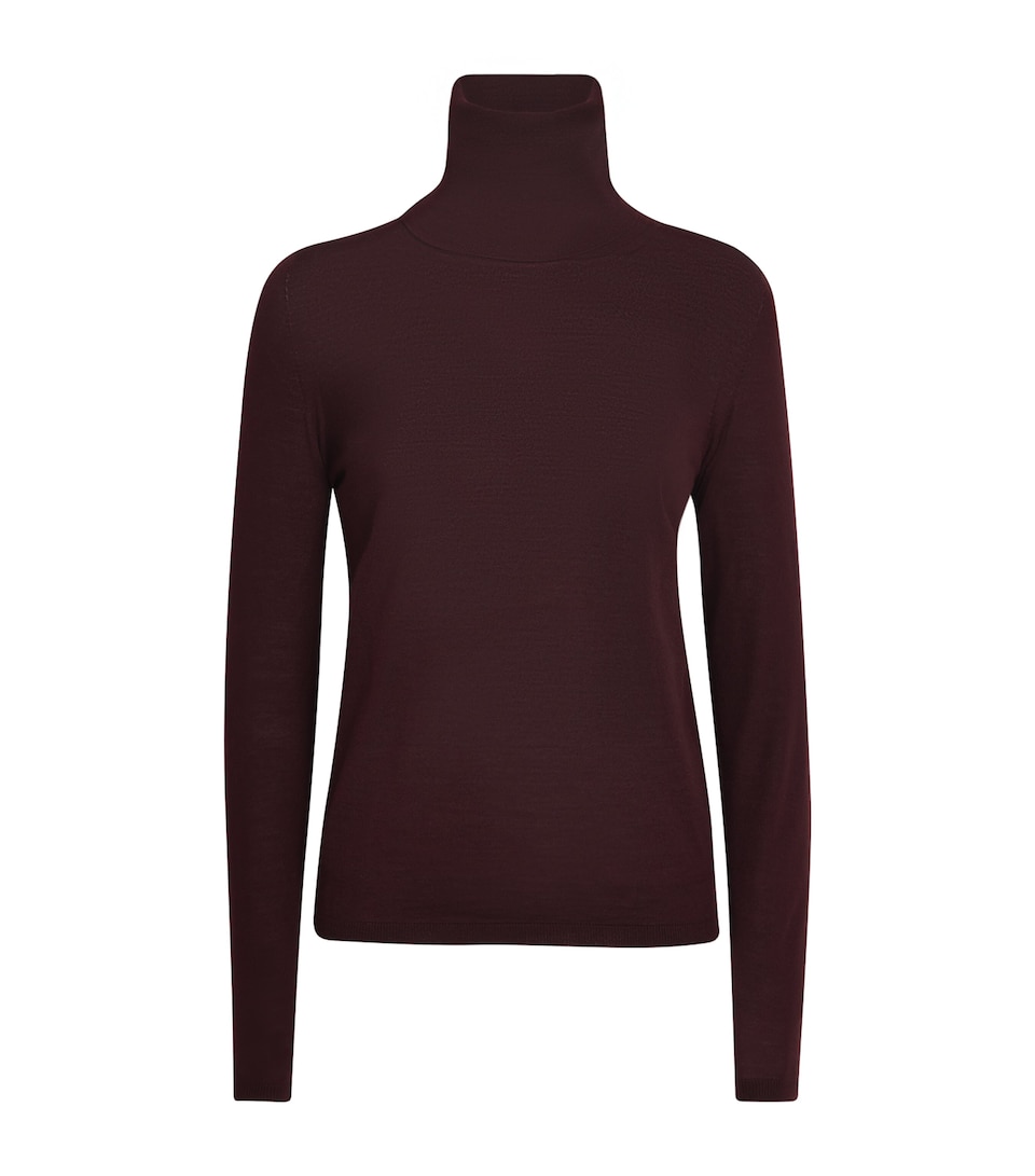 Virgin Wool Rollneck Sweater