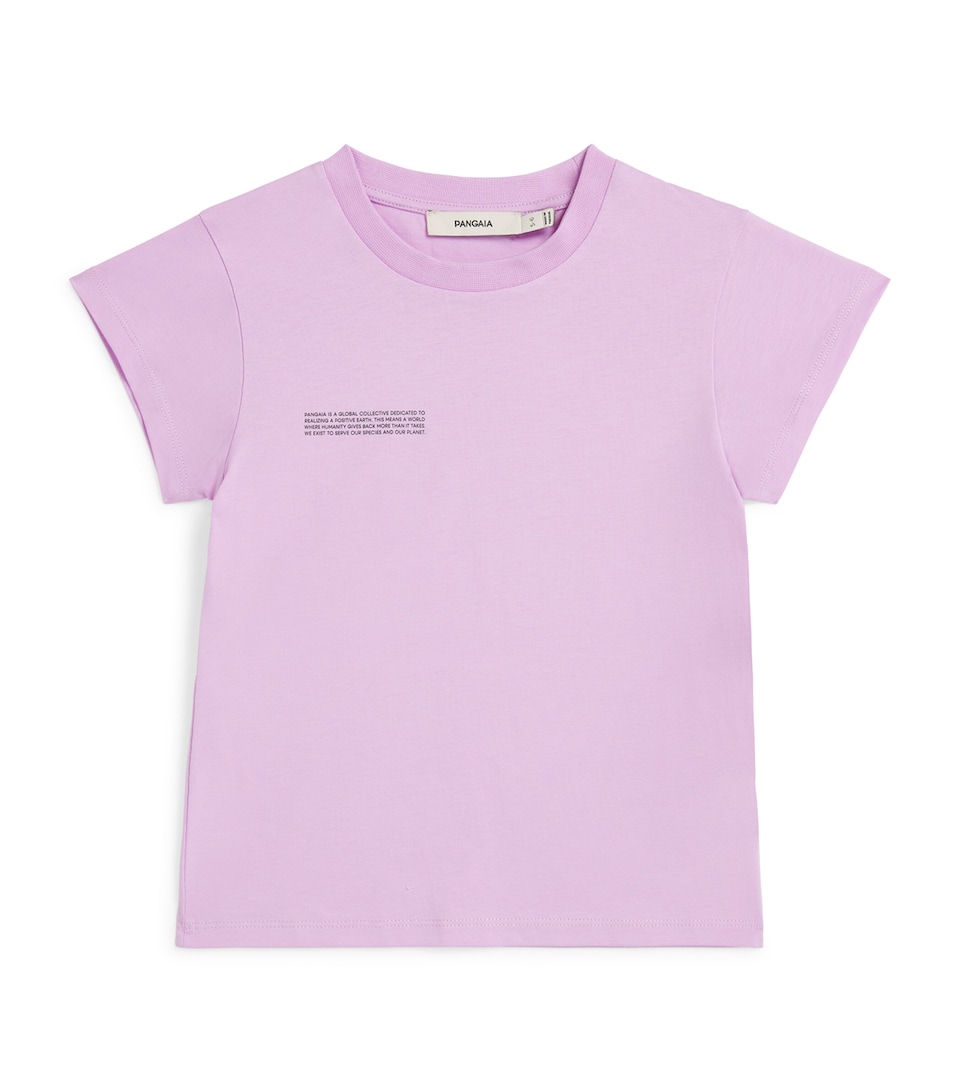 Pangaia Kids Organic Cotton T-Shirt (3-12 Years) Purple