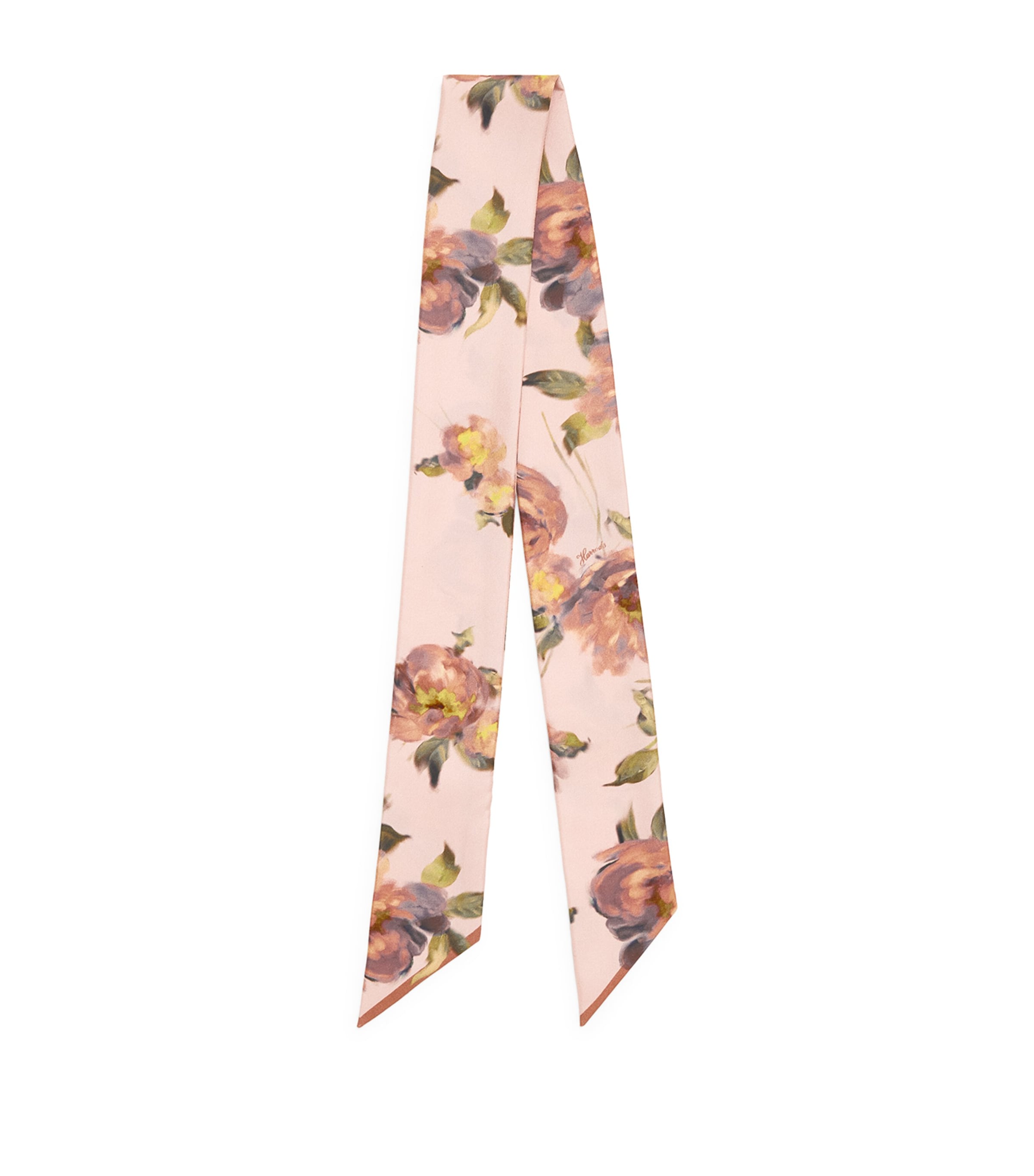 Harrods Silk Floral Scarf