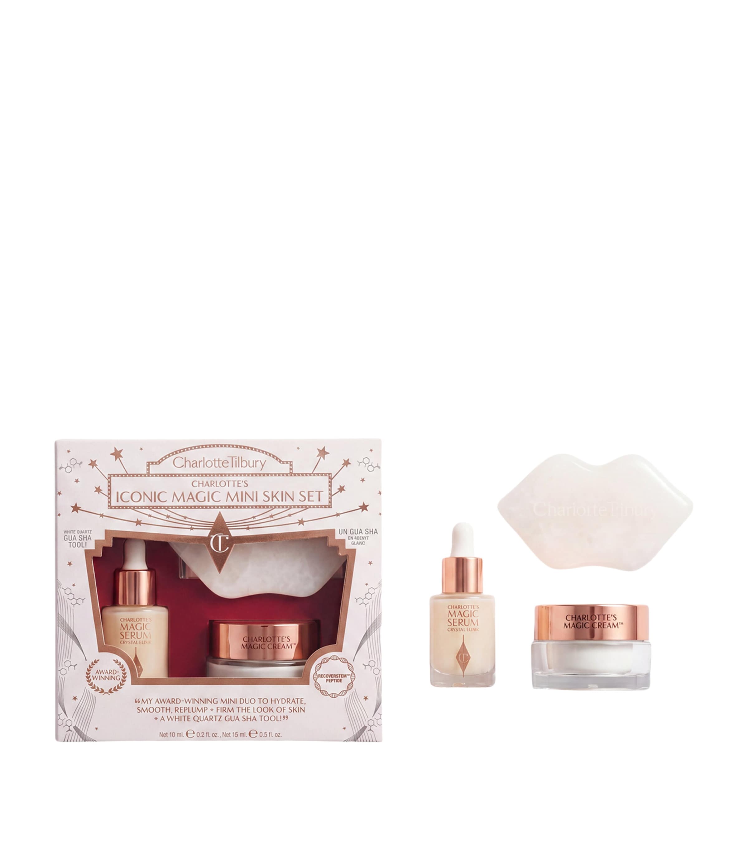 Charlotte Tilbury Charlotte’s Iconic Magic Mini Skin Set (Worth £119) Clear