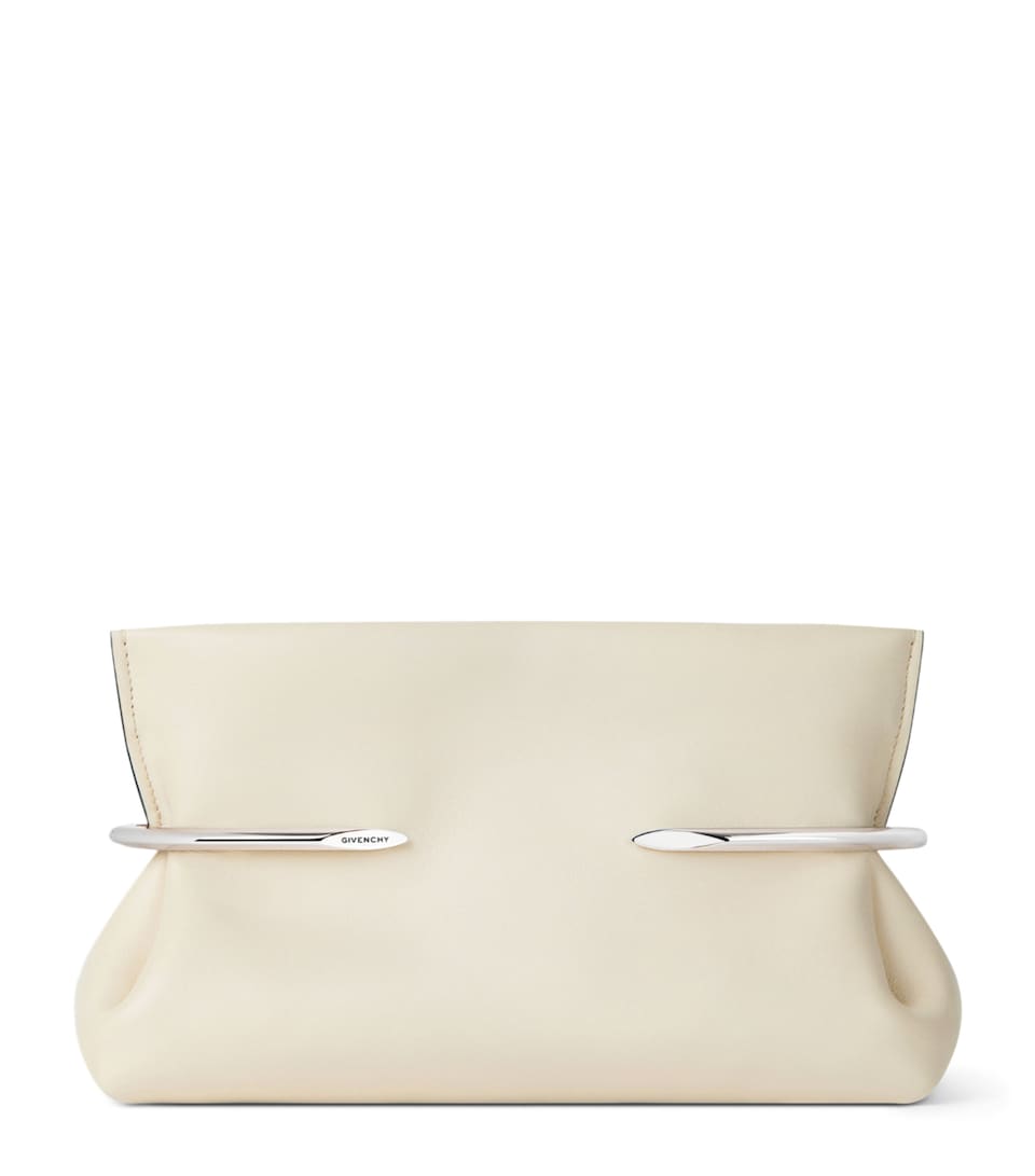 Givenchy Small Leather Soft Pinch Clutch