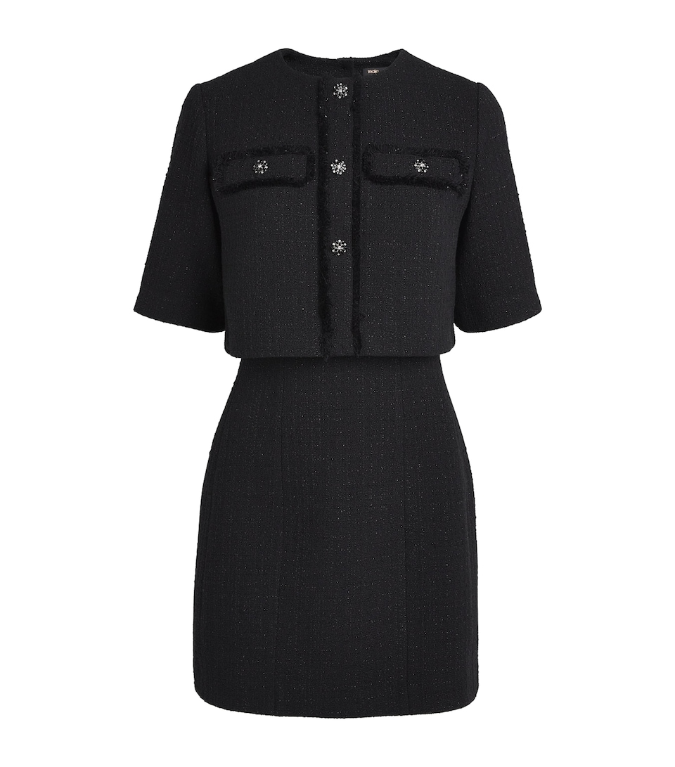 Tweed 2-in1 Mini Dress