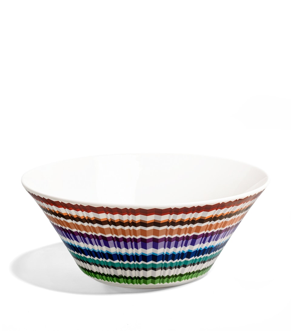 Missoni Porcelain Waves Salad Bowl (11cm) Multicolour