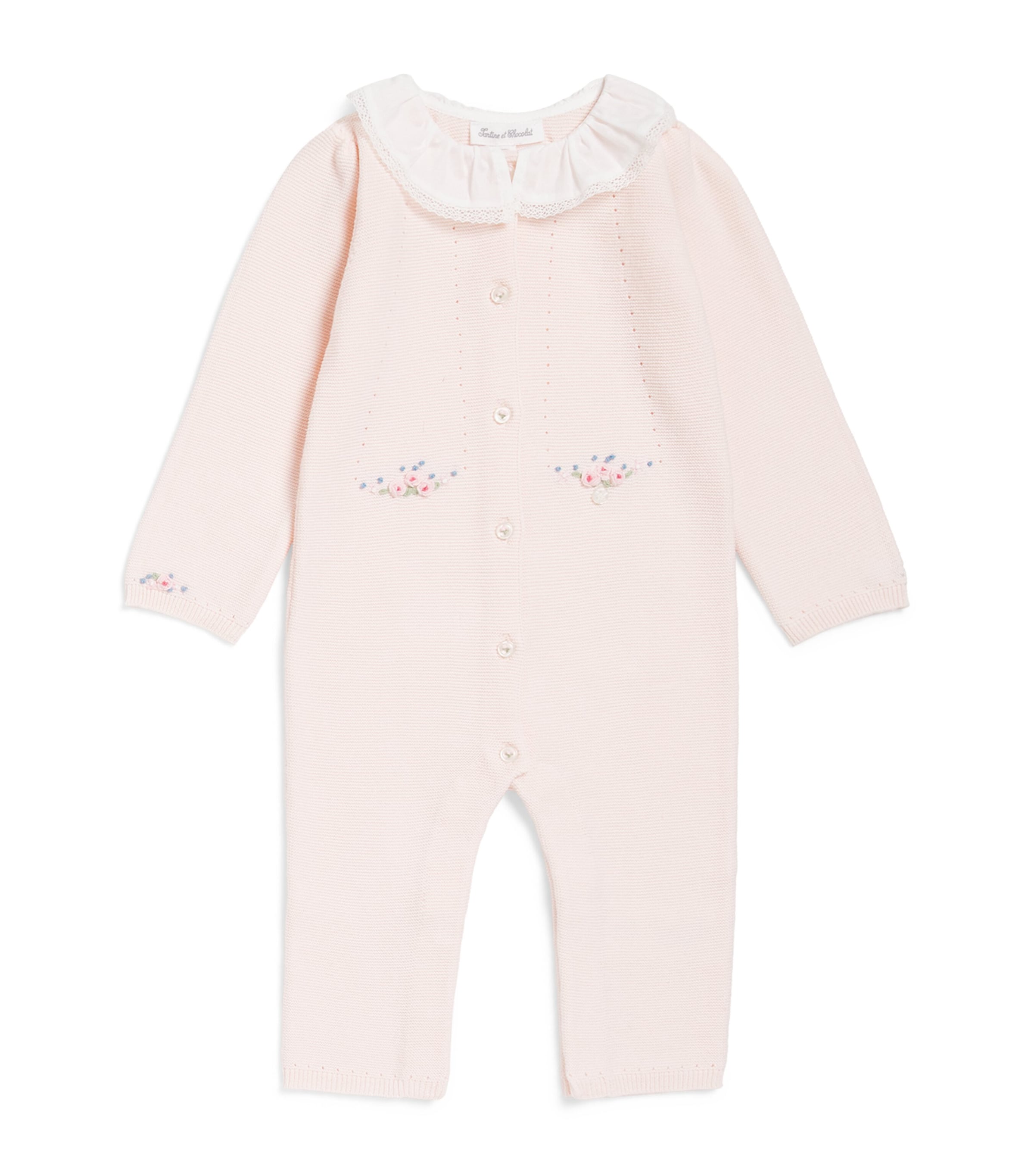 Cotton Knitted Playsuit (0-24 Months)