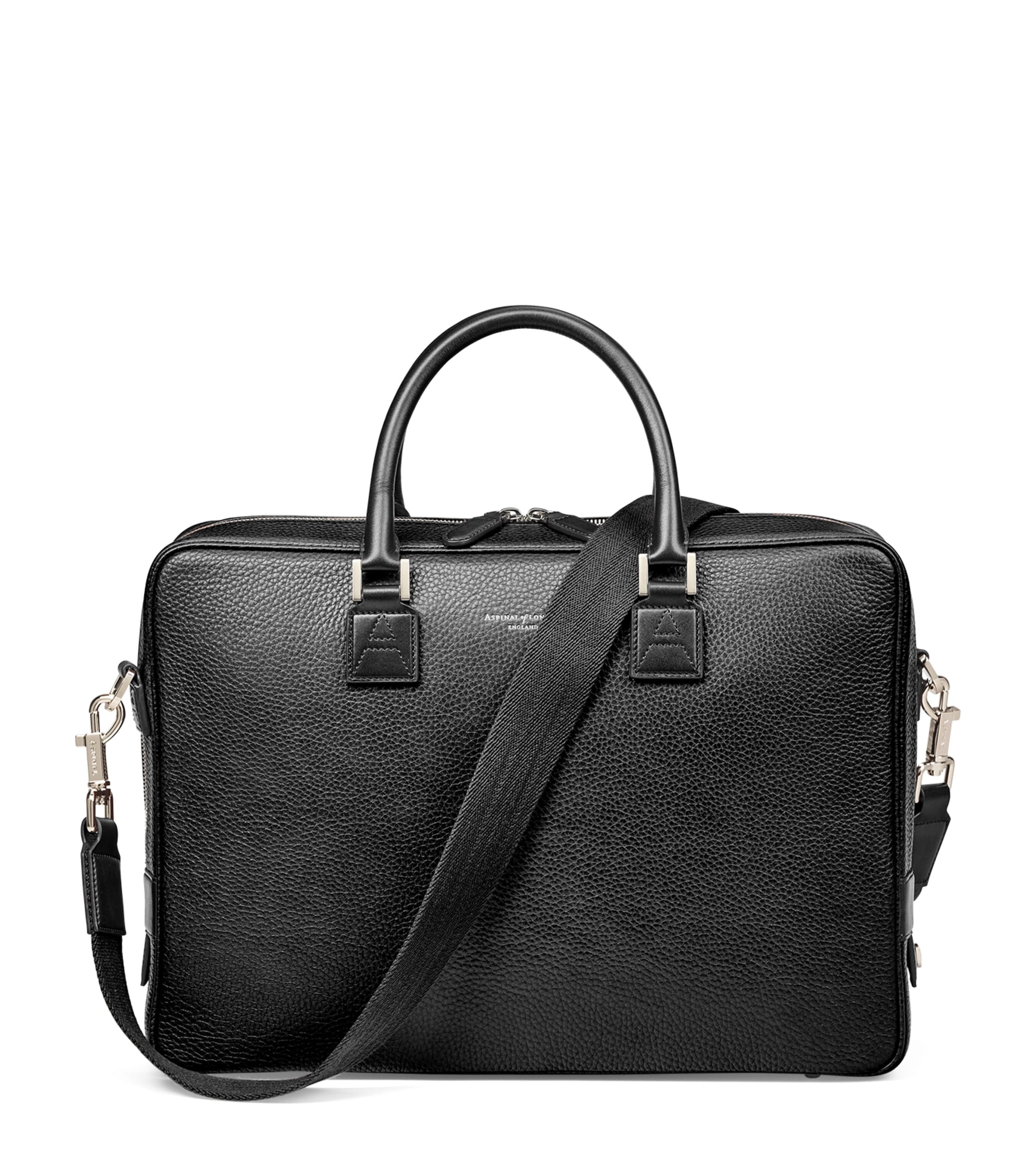Leather Mount Street Briefcase Bag
