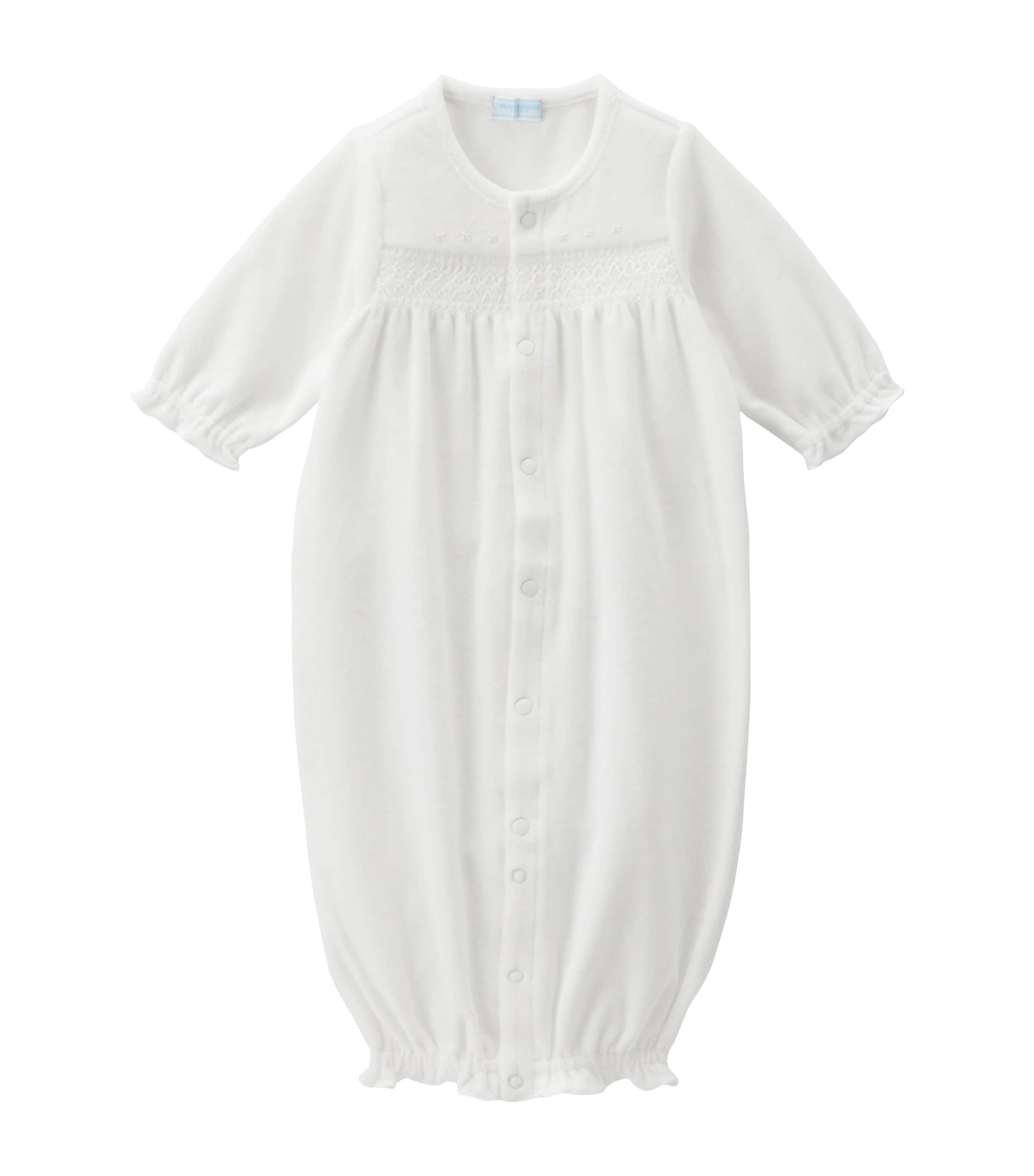 Miki House Embroidered Playsuit (1 Month)