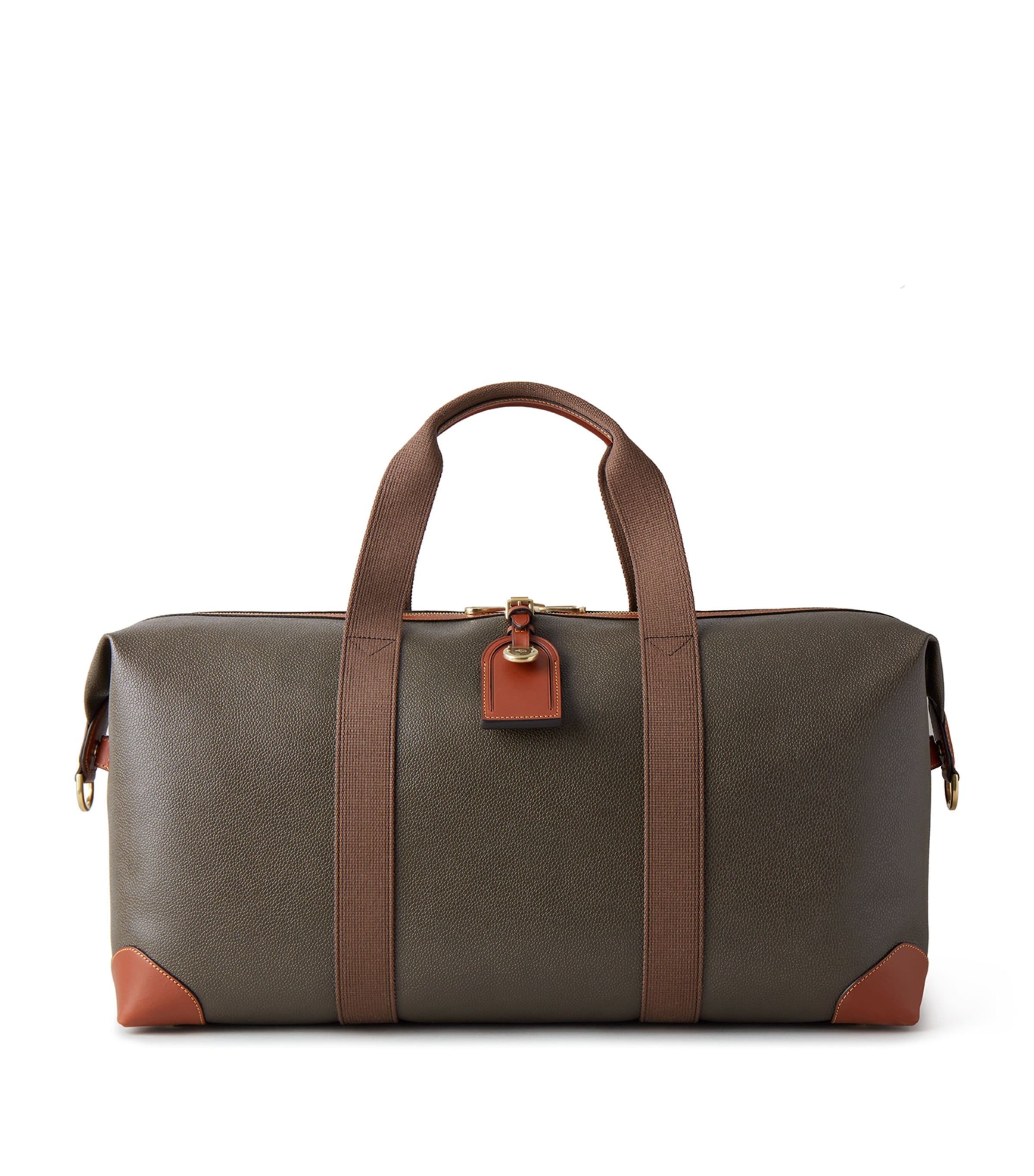 Mulberry Medium Clipper Holdall Mole Cognac