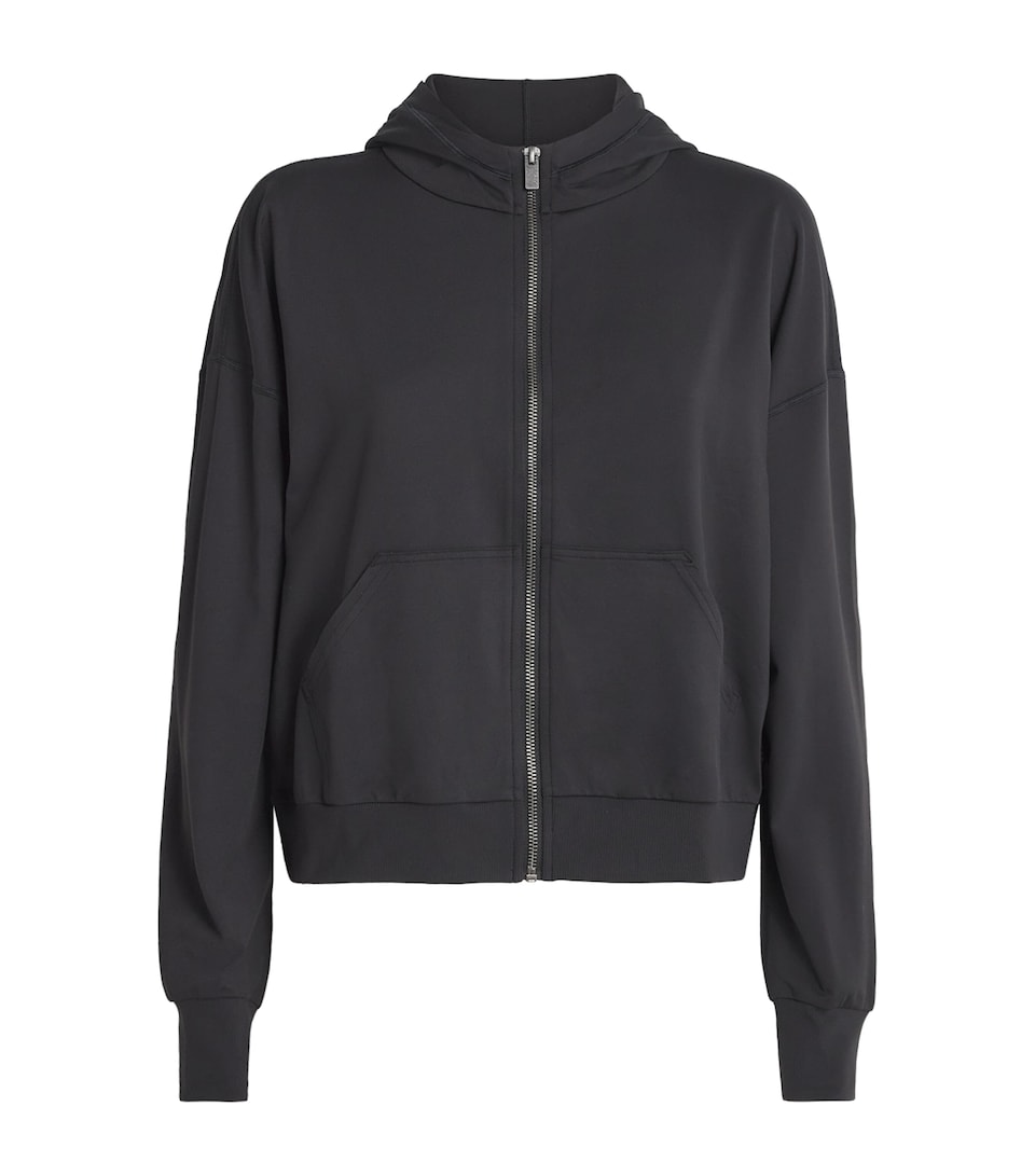 VUORI Womens Halo Cropped Hoodie Tbk True Black