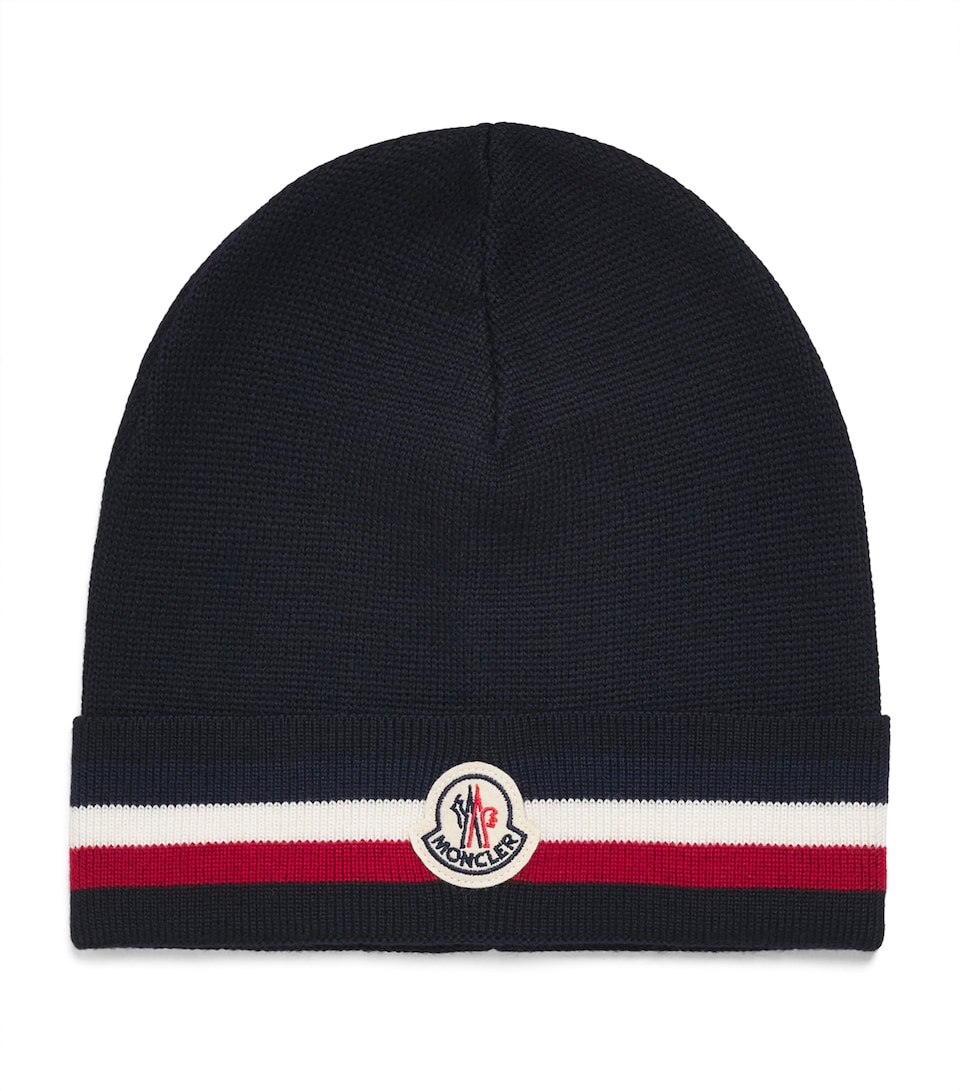 Virgin Wool Tricolour Beanie