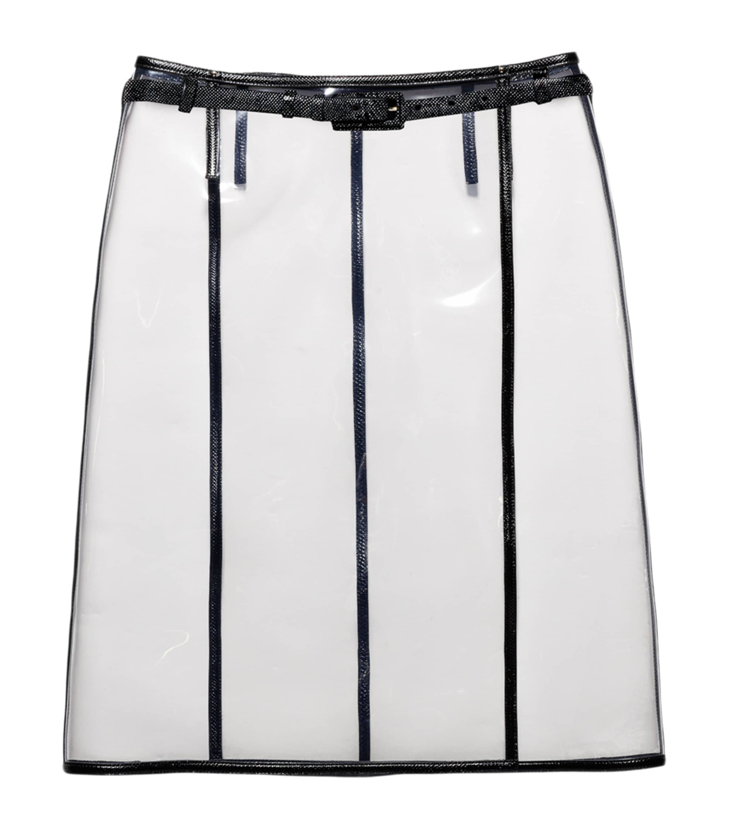TOM FORD Womens Plastic Leather-Trim Mini Skirt Naa