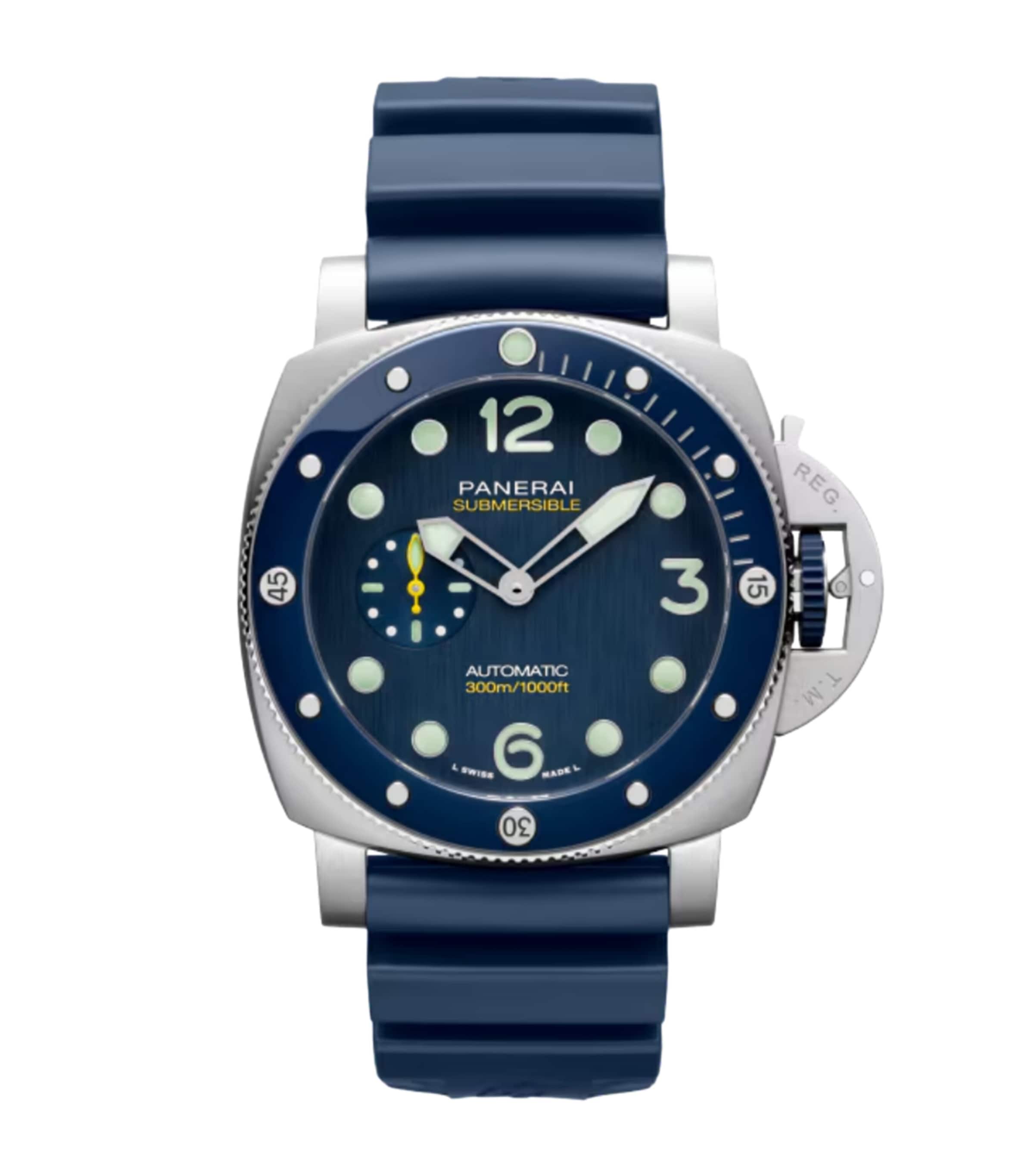 x Mike Horn Stainless Steel Submersible Watch 44mm