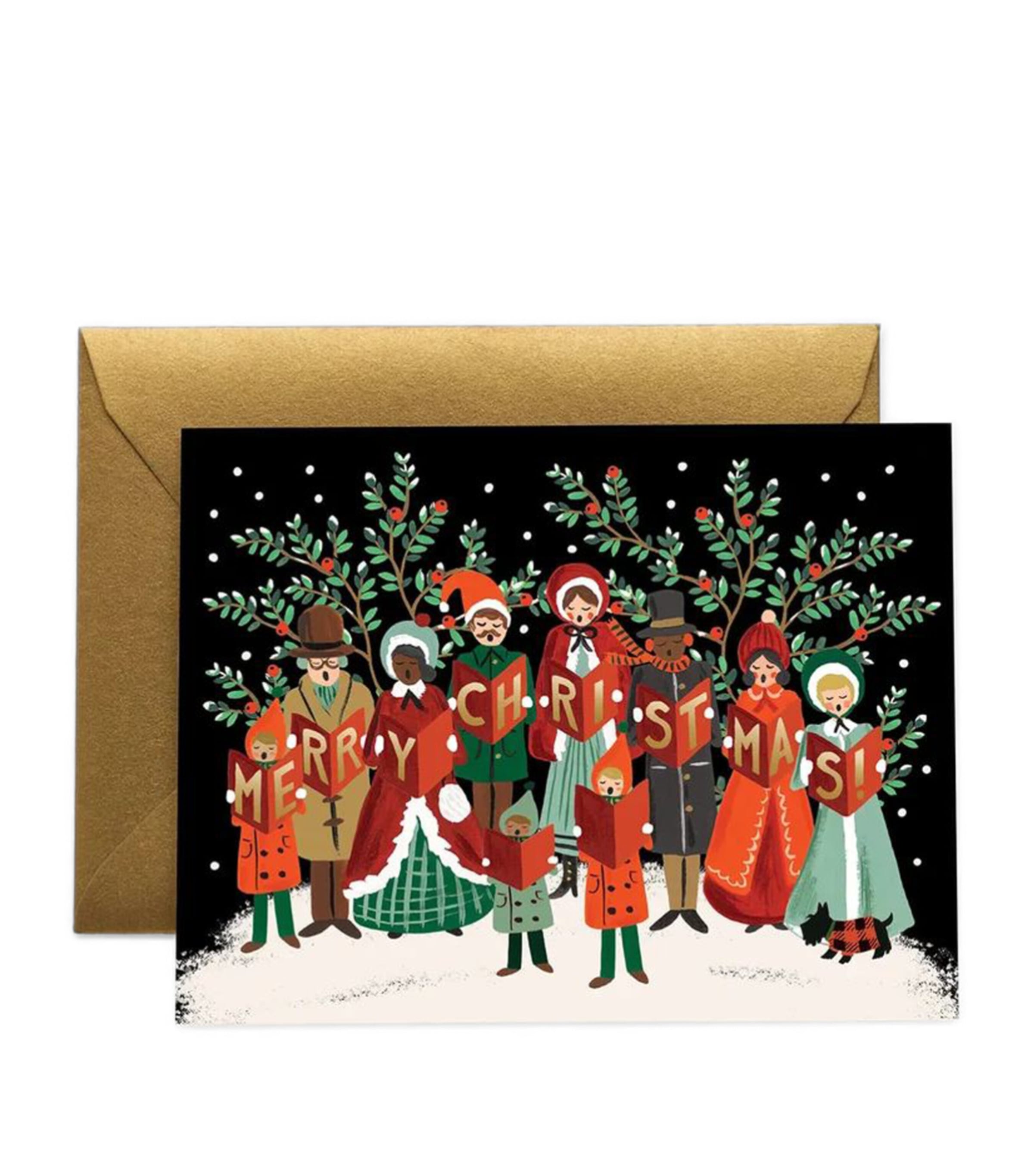 Rifle Paper Co. Christmas Carolers Card