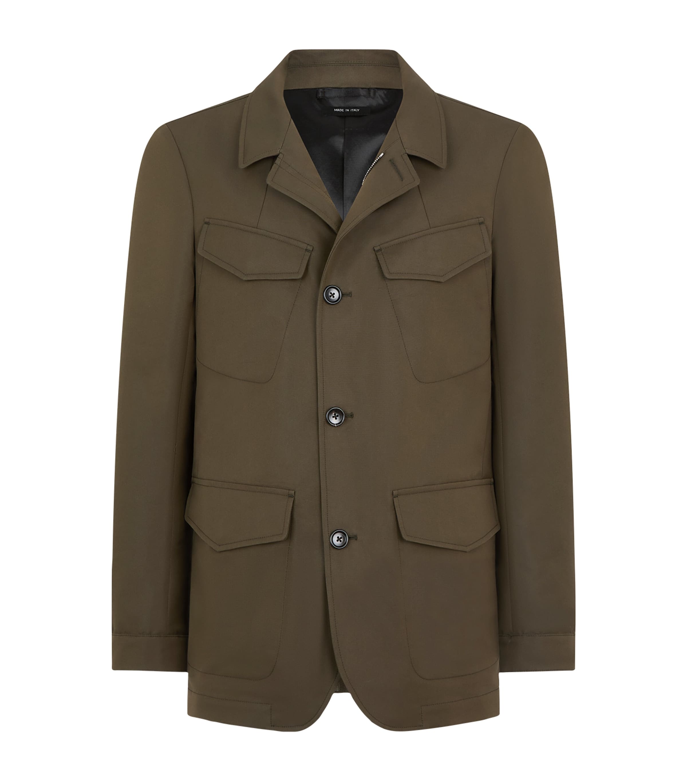 TOM FORD Mens Cotton-Blend Field Jacket Gam