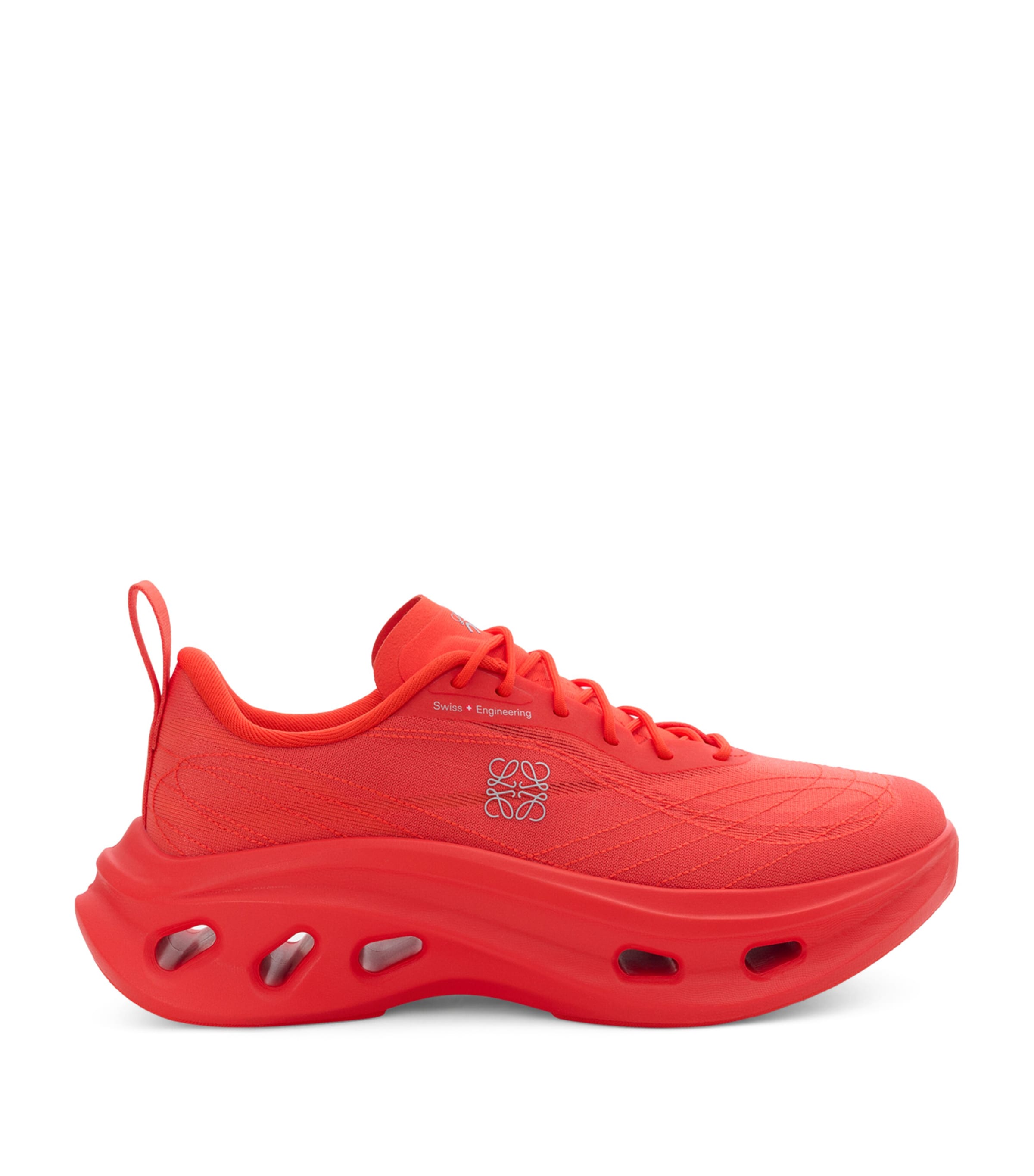 LOEWE Mens x On Cloudtilt Cosmic Sneakers Bright Orange