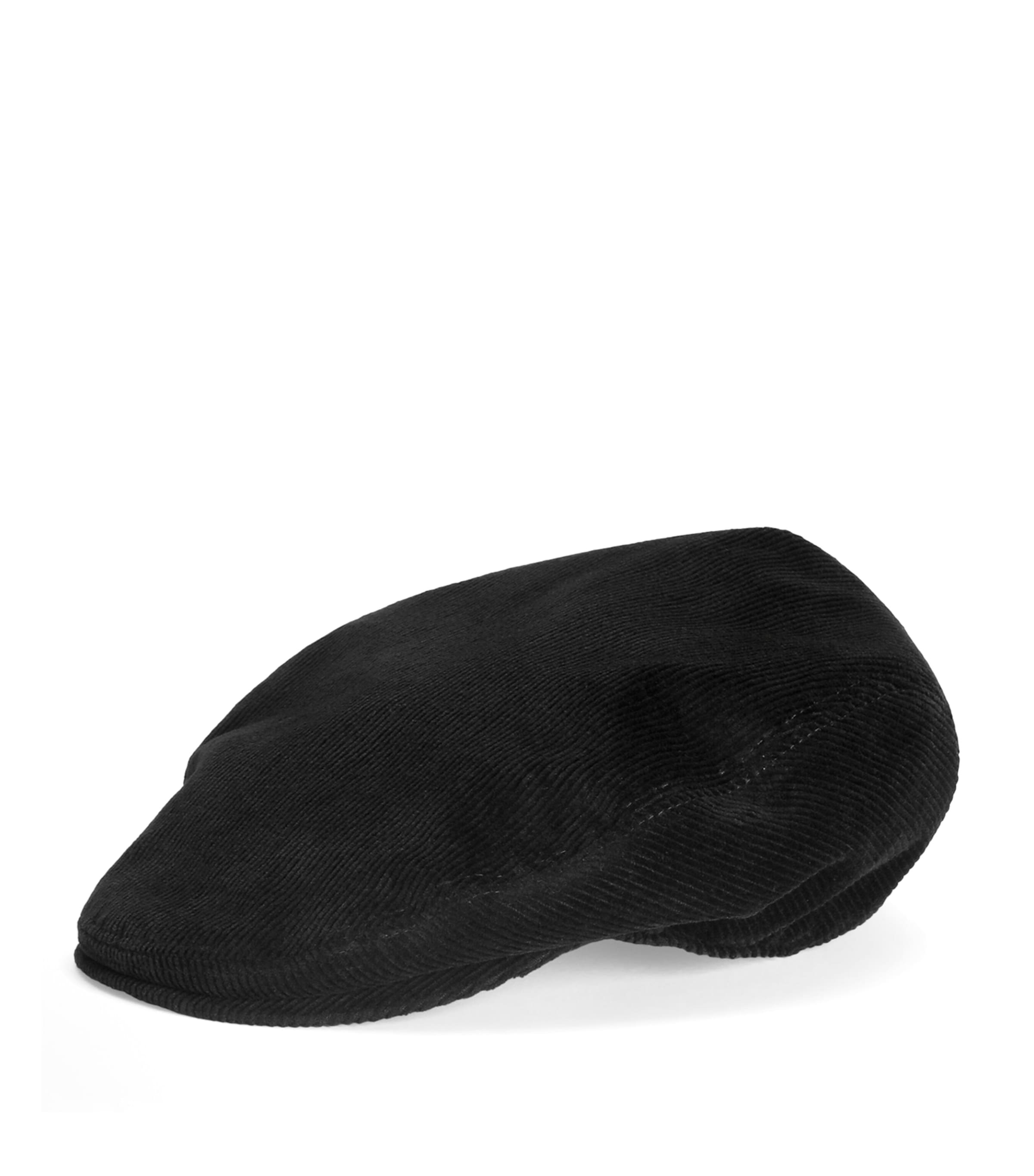 Dolce&Gabbana Corduroy Flat Cap Black