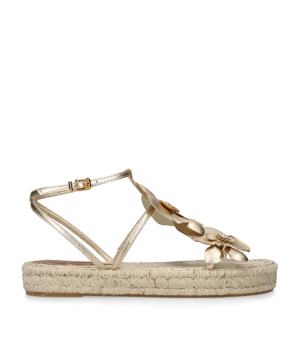 Leather Orchid Sandals