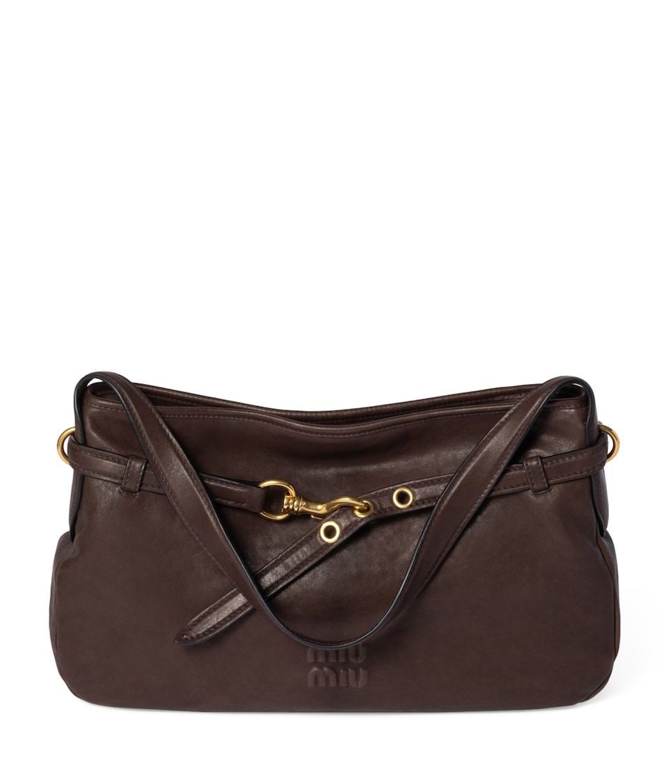 Nappa Leather Aventure Shoulder Bag