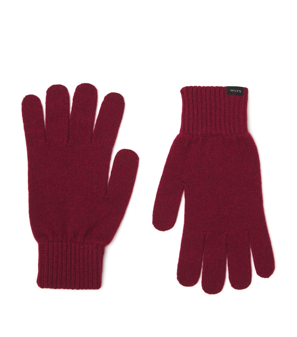 Cashmere-Blend Gloves